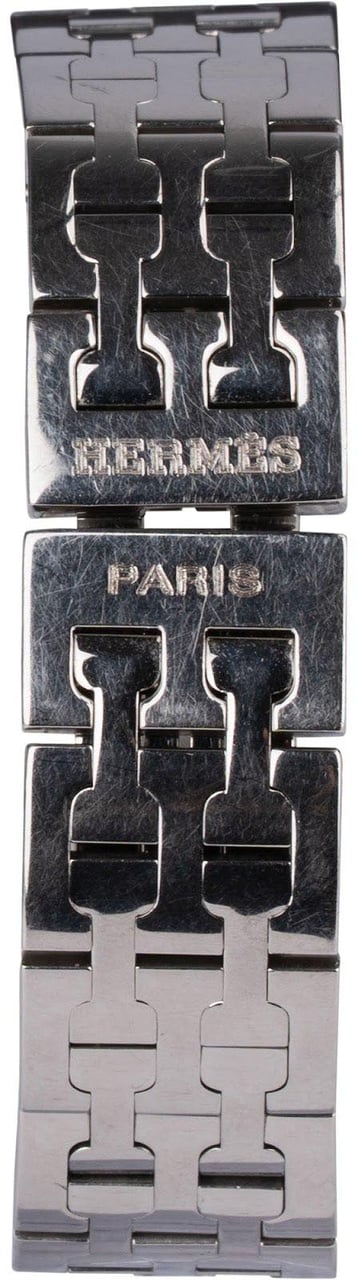 Hermès Hermès Silver Tone Heure H HH1.210 Women Watch Divers