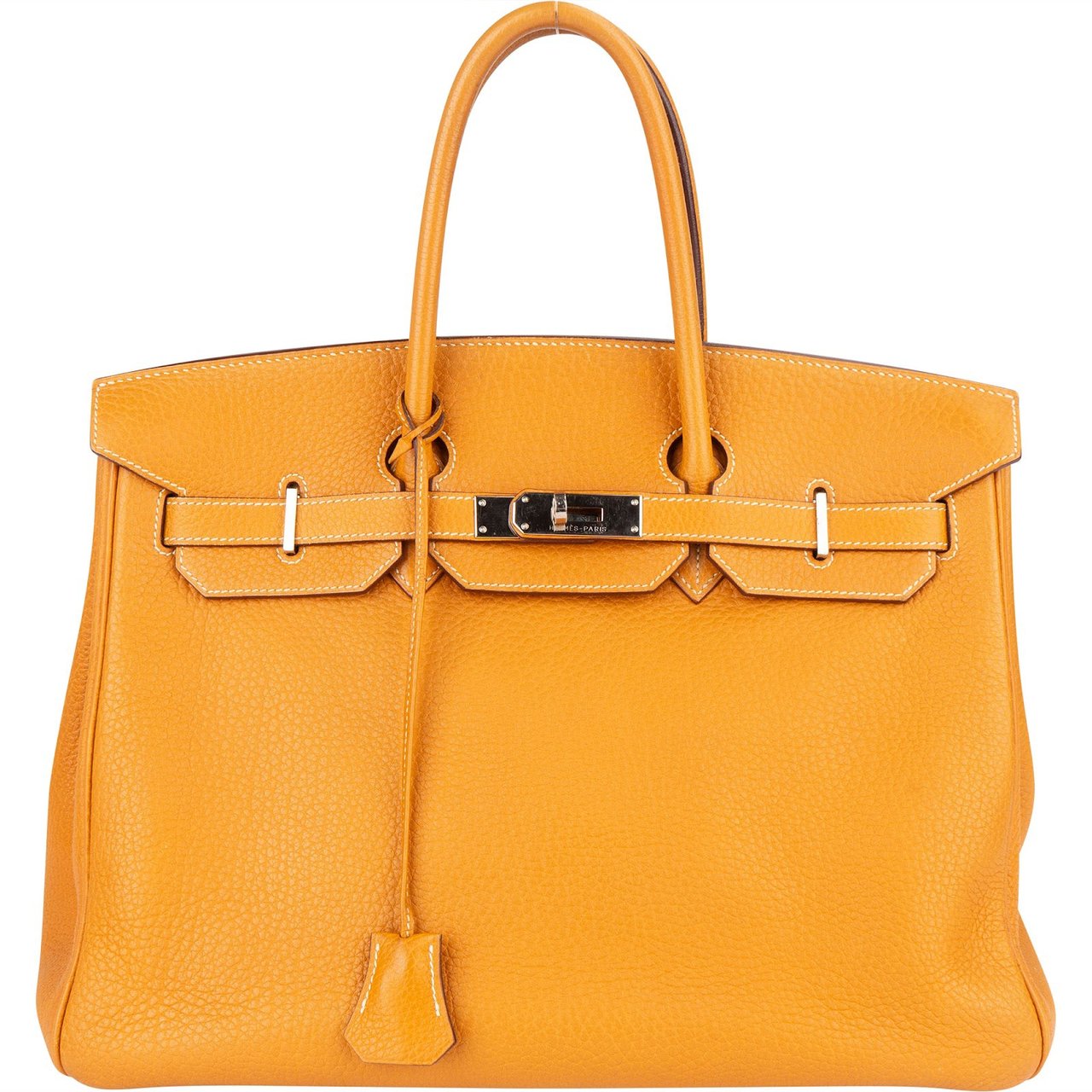 Hermès Hermès Grained Togo Leather Natural Sable Birkin 35 Handbag Bruin