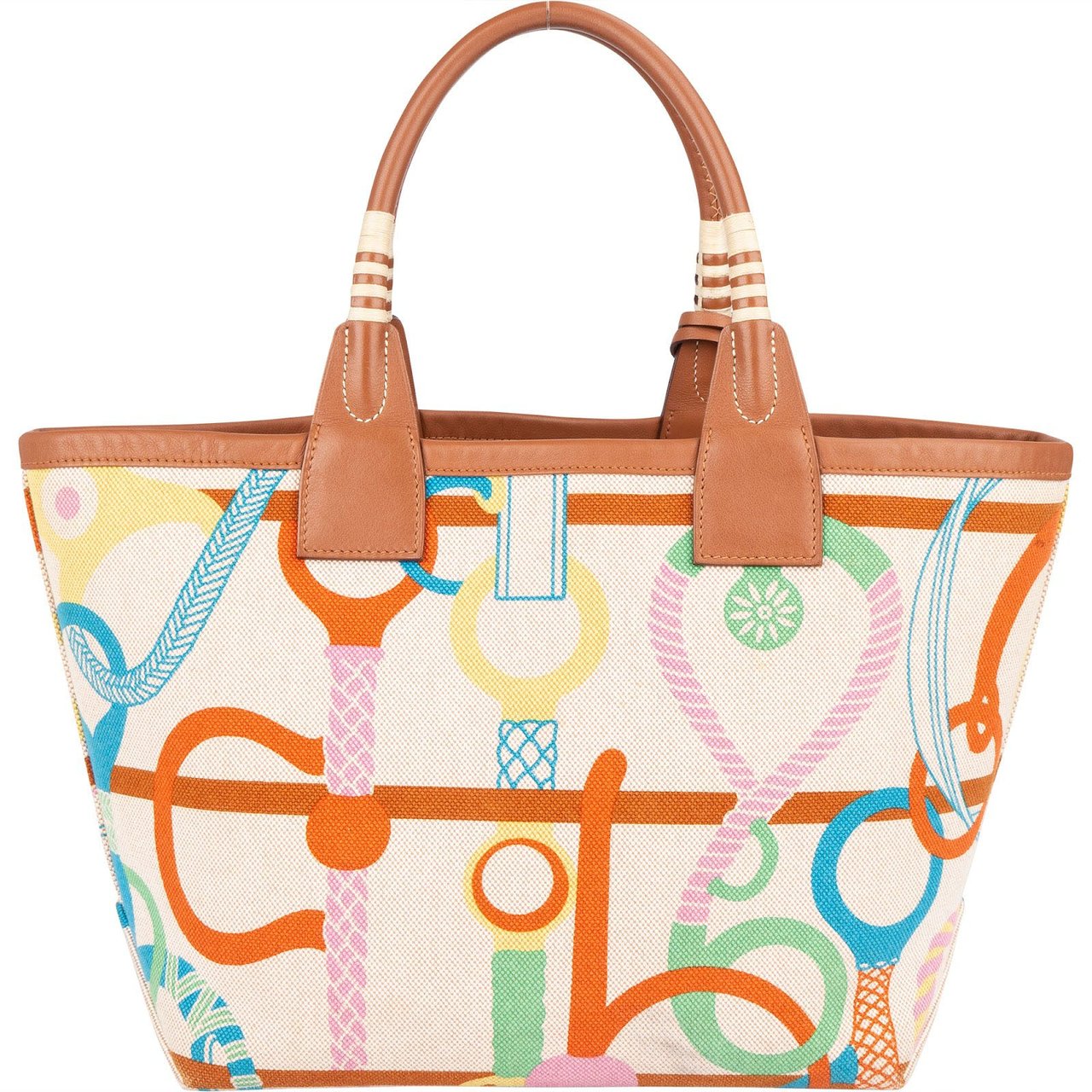 Hermès Hermès Canvas Monogram Steeple 25 Handbag Divers