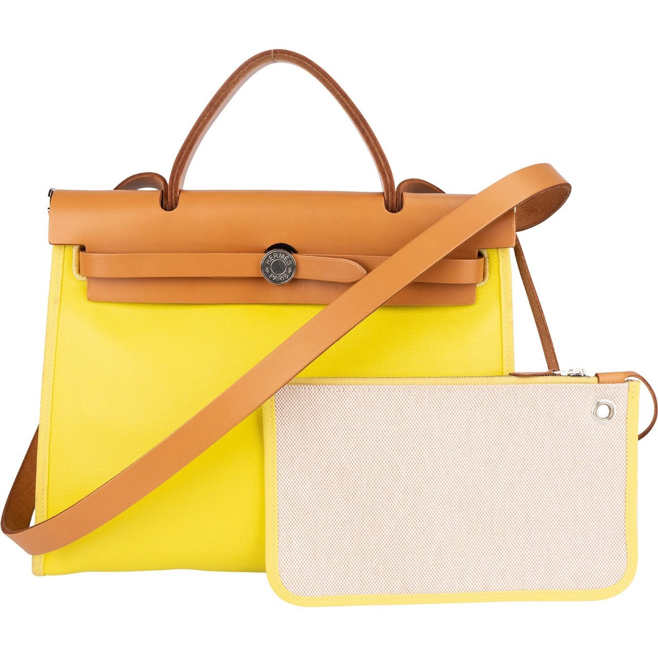 Hermès Hermès Classic Cotton Herbag 31 Zip Retourné Crossbody Bag Divers