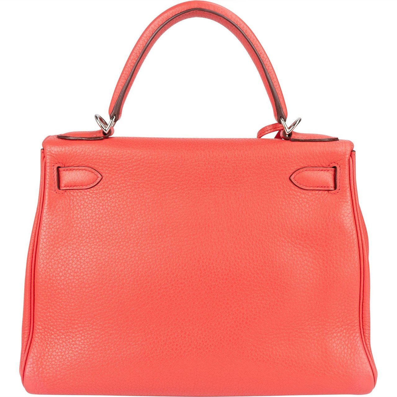 Hermès Hermès Rose Togo Kelly 28 Handbag Rood