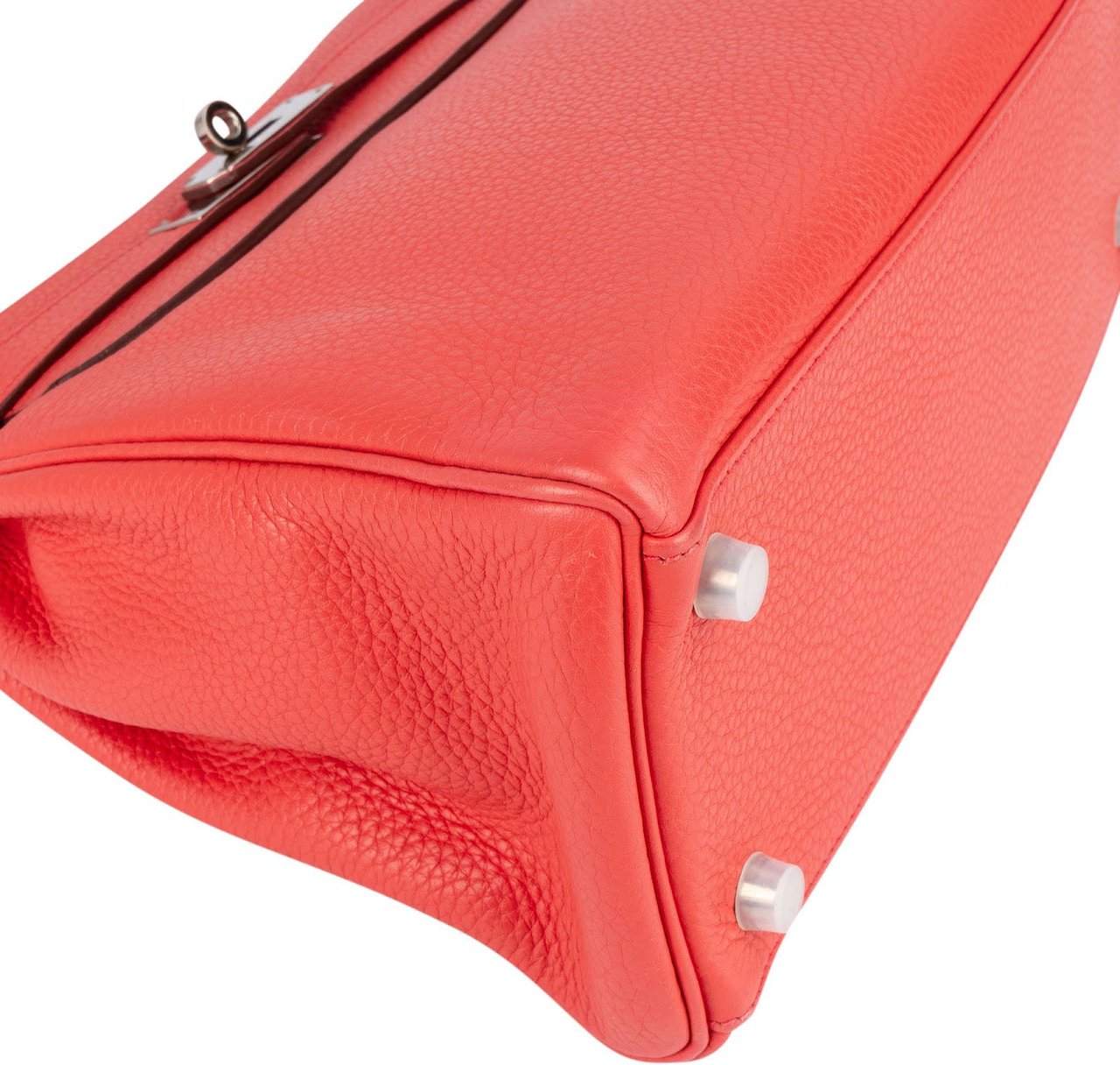 Hermès Hermès Rose Togo Kelly 28 Handbag Rood