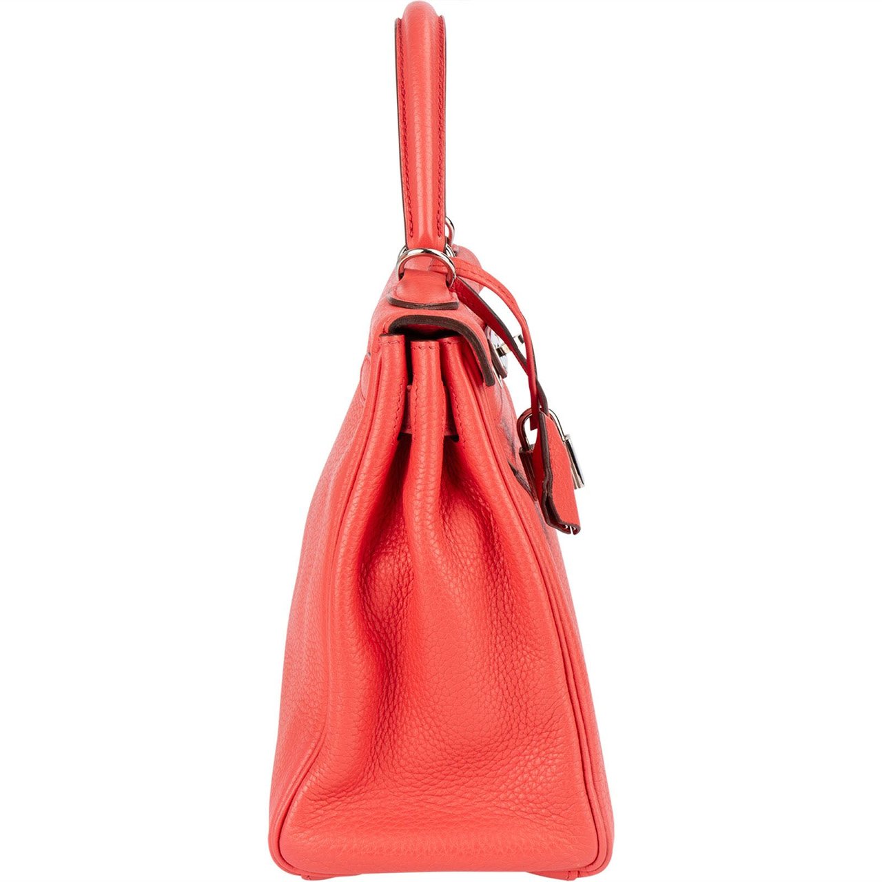 Hermès Hermès Rose Togo Kelly 28 Handbag Rood