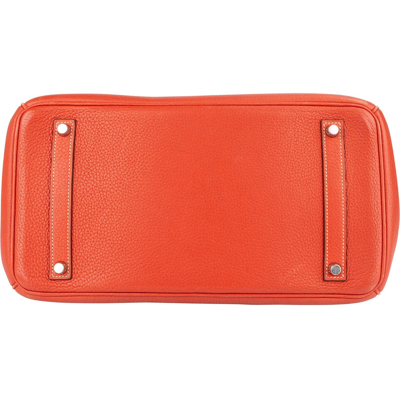 Hermès Hermès Pink Taurillon Clemence Birkin 35 Handbag Clay Red Bougainvillier Oranje