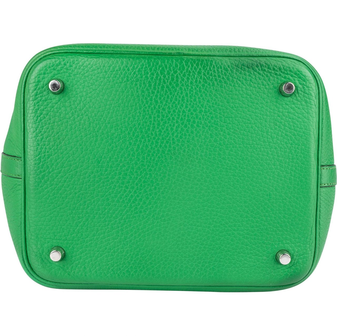 Hermès Hermès Green Taurillon Clemence Picotin Lock 22 (MM) Handbag Groen