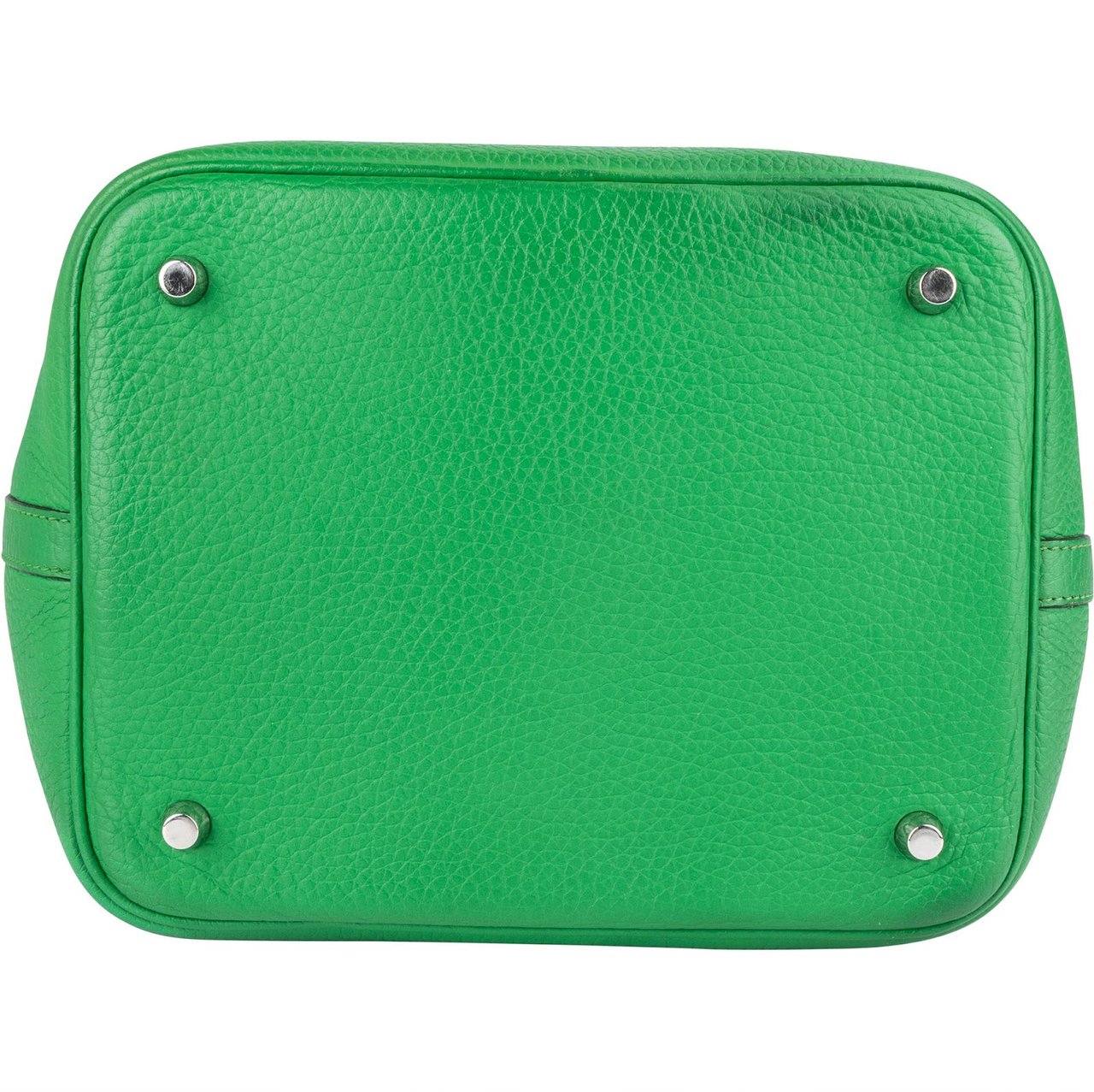 Hermès Green Taurillon Clemence Picotin Lock 22 (MM) Handbag Groen