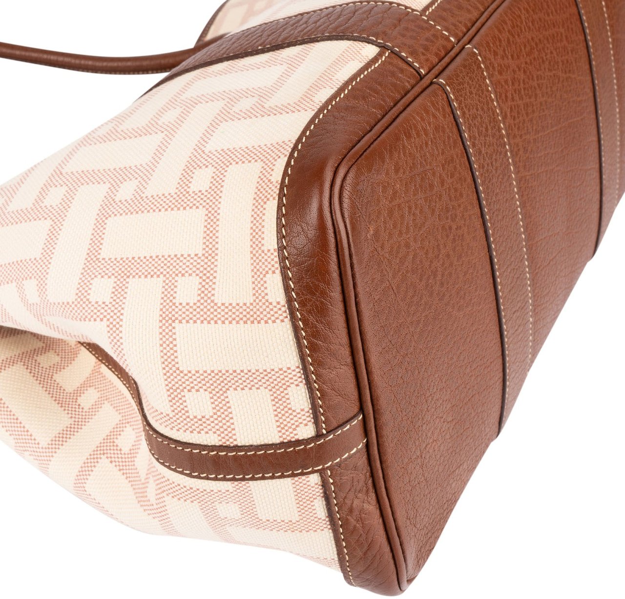 Hermès Hermès Monogram Classic Garden Party Handbag Beige