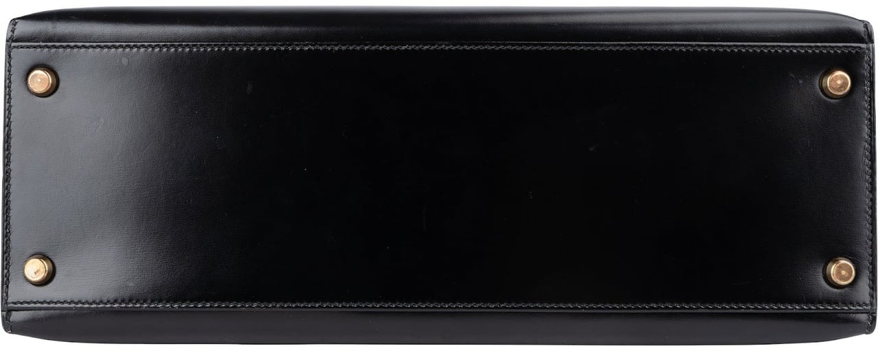 Hermès Hermès Box Calf Leather Kelly Sellier 32 Handbag Zwart