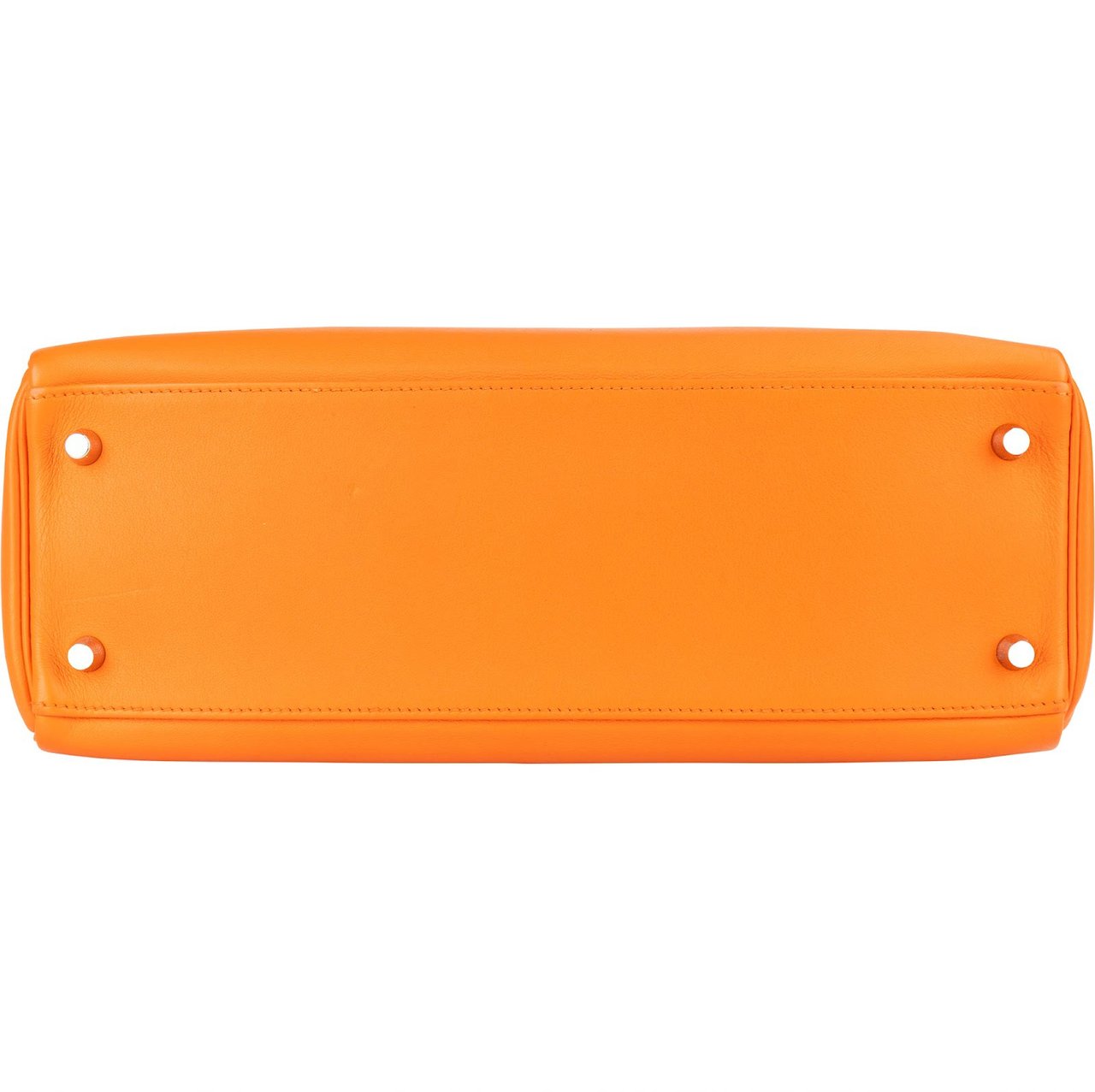 Hermès Hermès Orange Swift Leather Kelly 32 Handbag Oranje