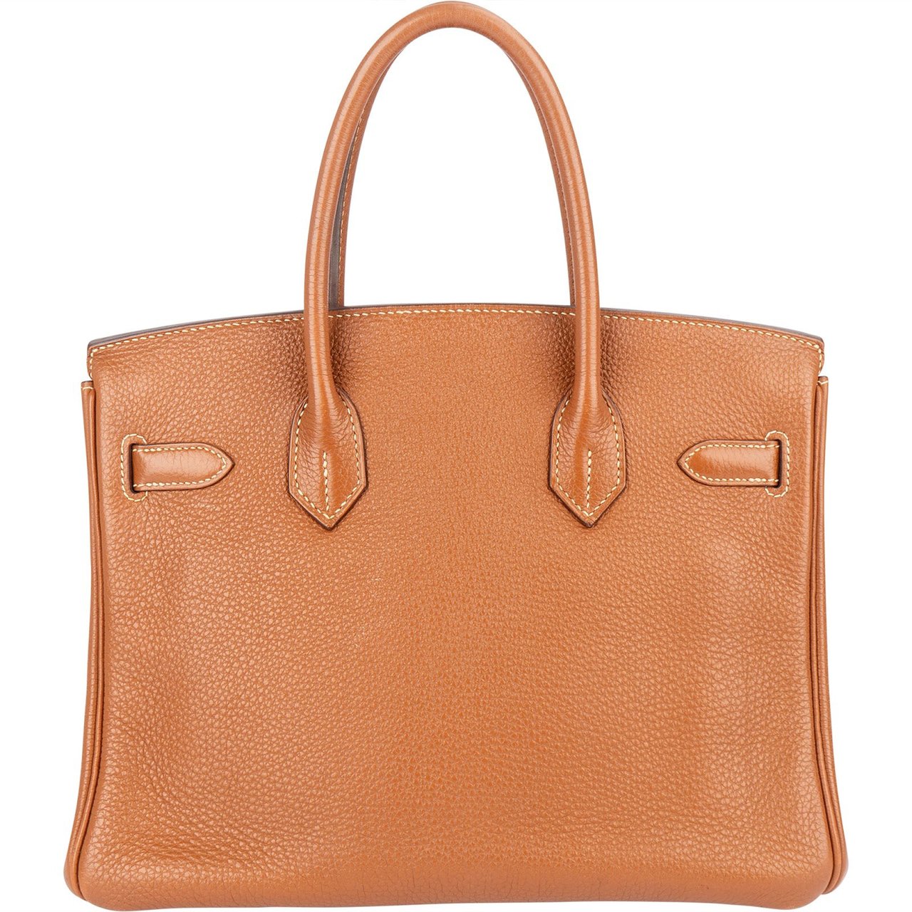 Hermès Hermès Brun Togo Leather Birkin 30 Handbag Bruin