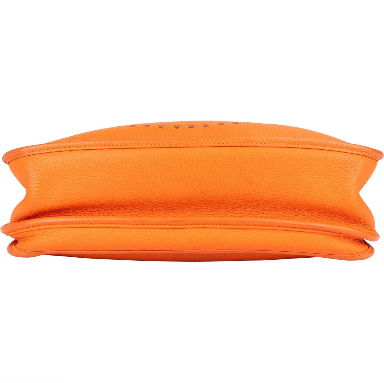 Hermès Hermès Orange Togo Leather Evelyne III 33 Crossbody Bag Oranje