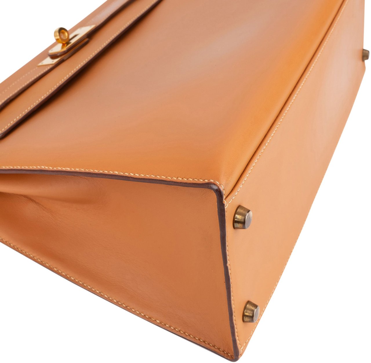 Hermès Hermès Natural Boxcalf Leather Kelly 32 Handbag Bruin