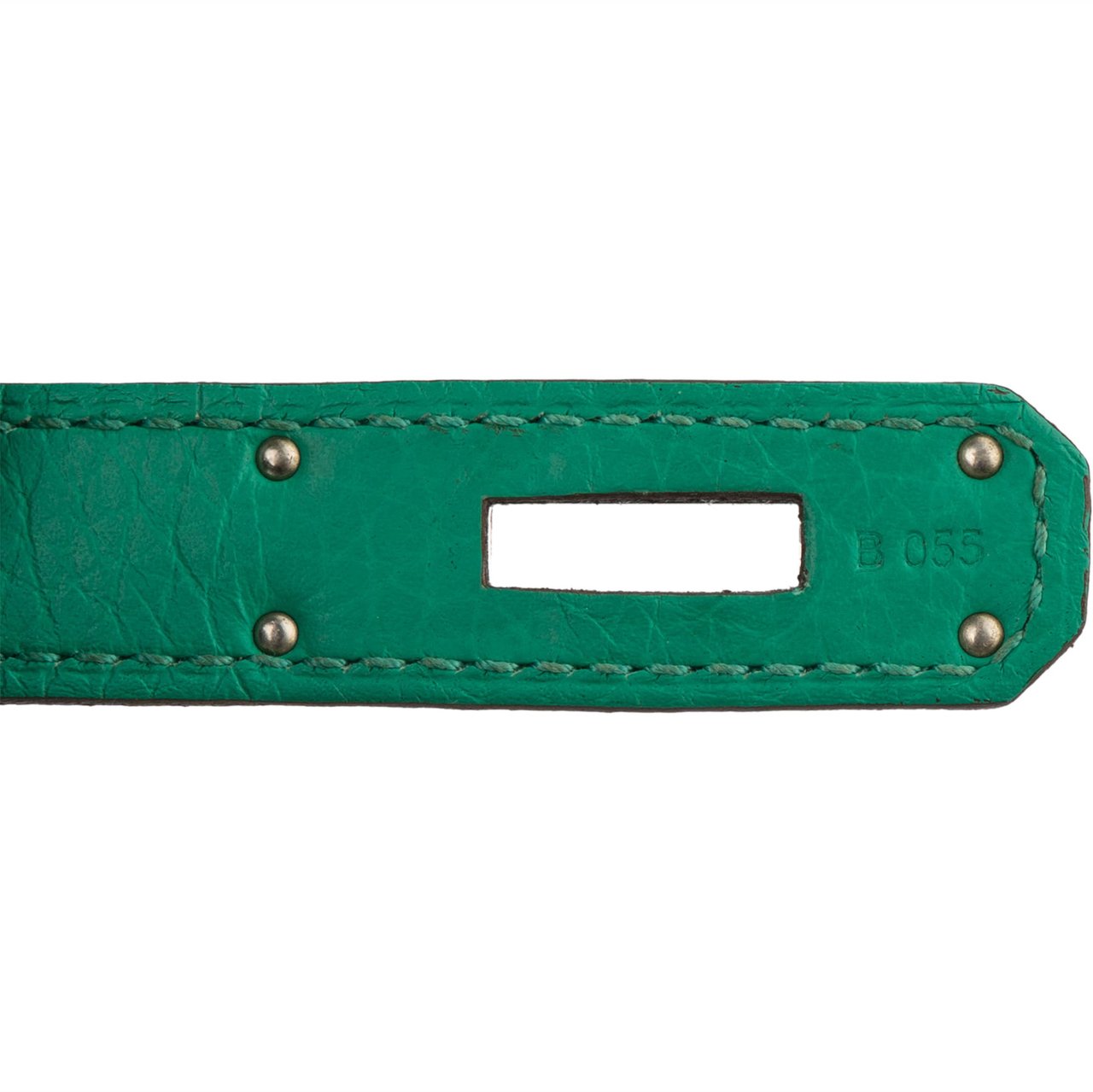 Hermès Togo Leather Kelly 32 Retourne Handbag Groen