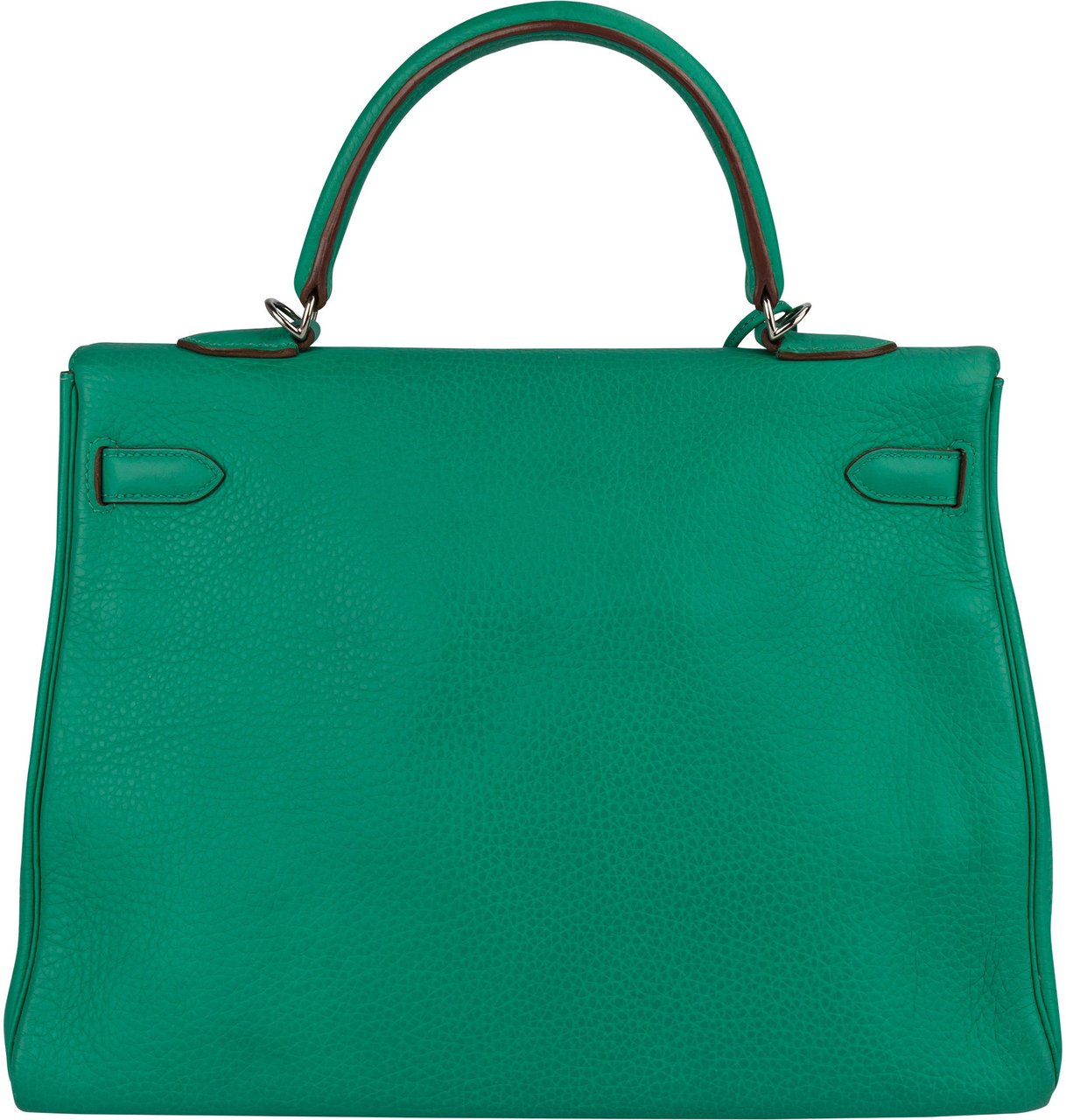 Hermès Togo Leather Kelly 32 Retourne Handbag Groen