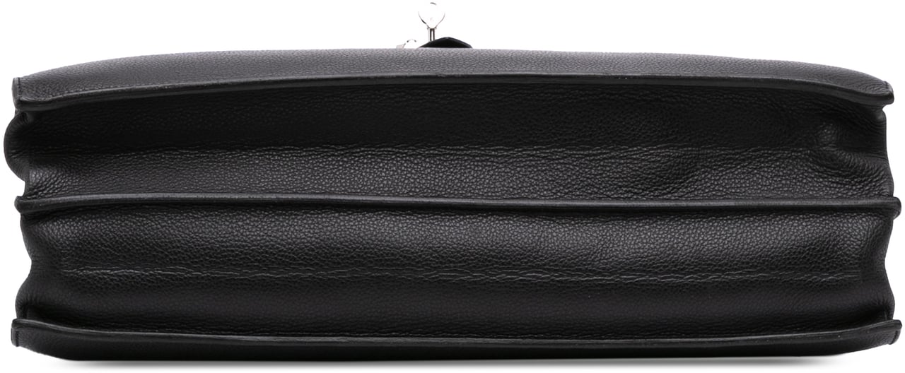 Hermès Togo Sac A Depeches 38 Zwart