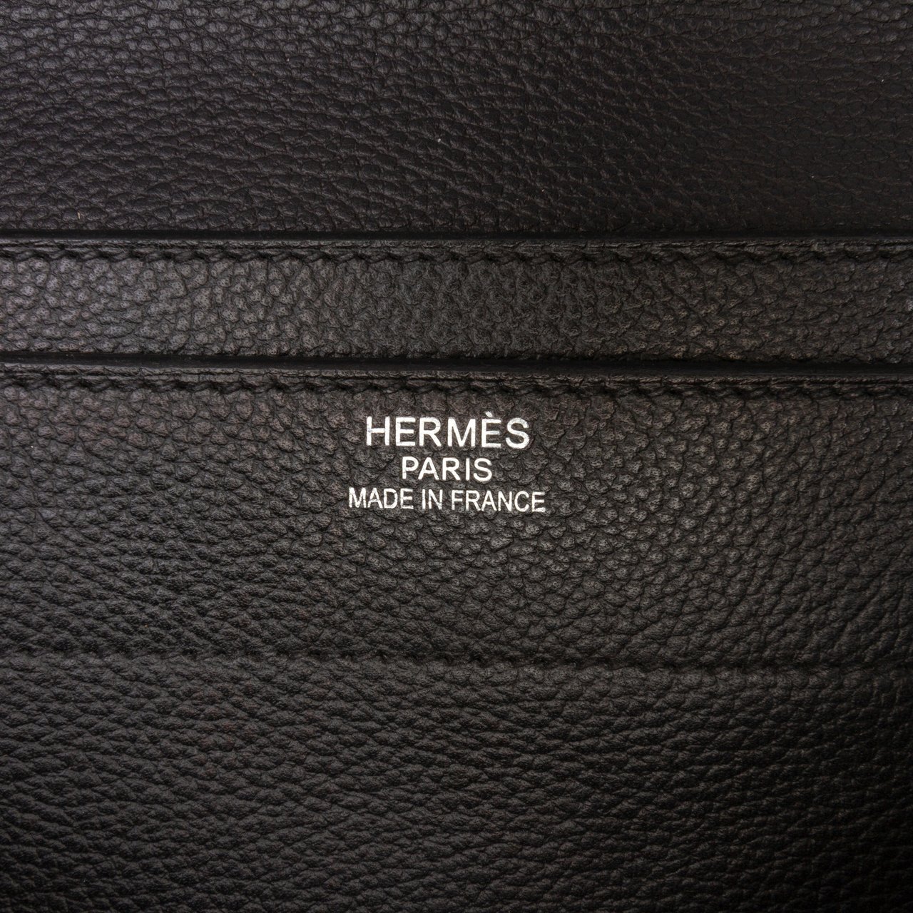 Hermès Togo Sac A Depeches 38 Zwart