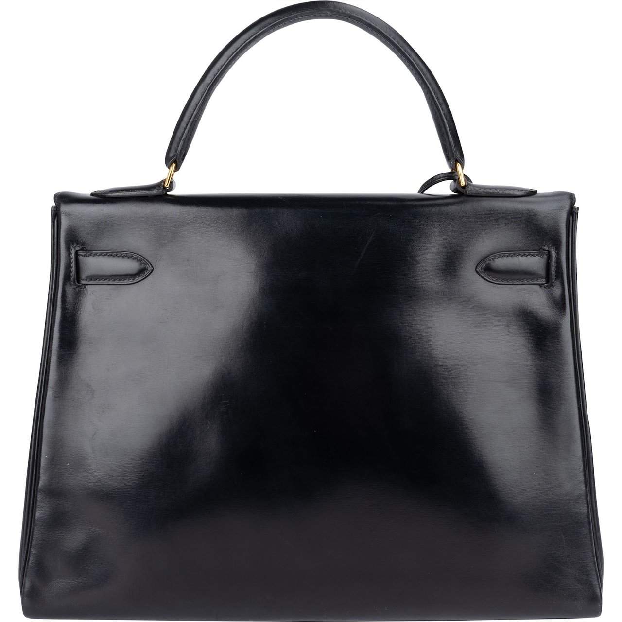 Hermès Hermès Box Calf Kelly Sellier 32 Handbag Zwart