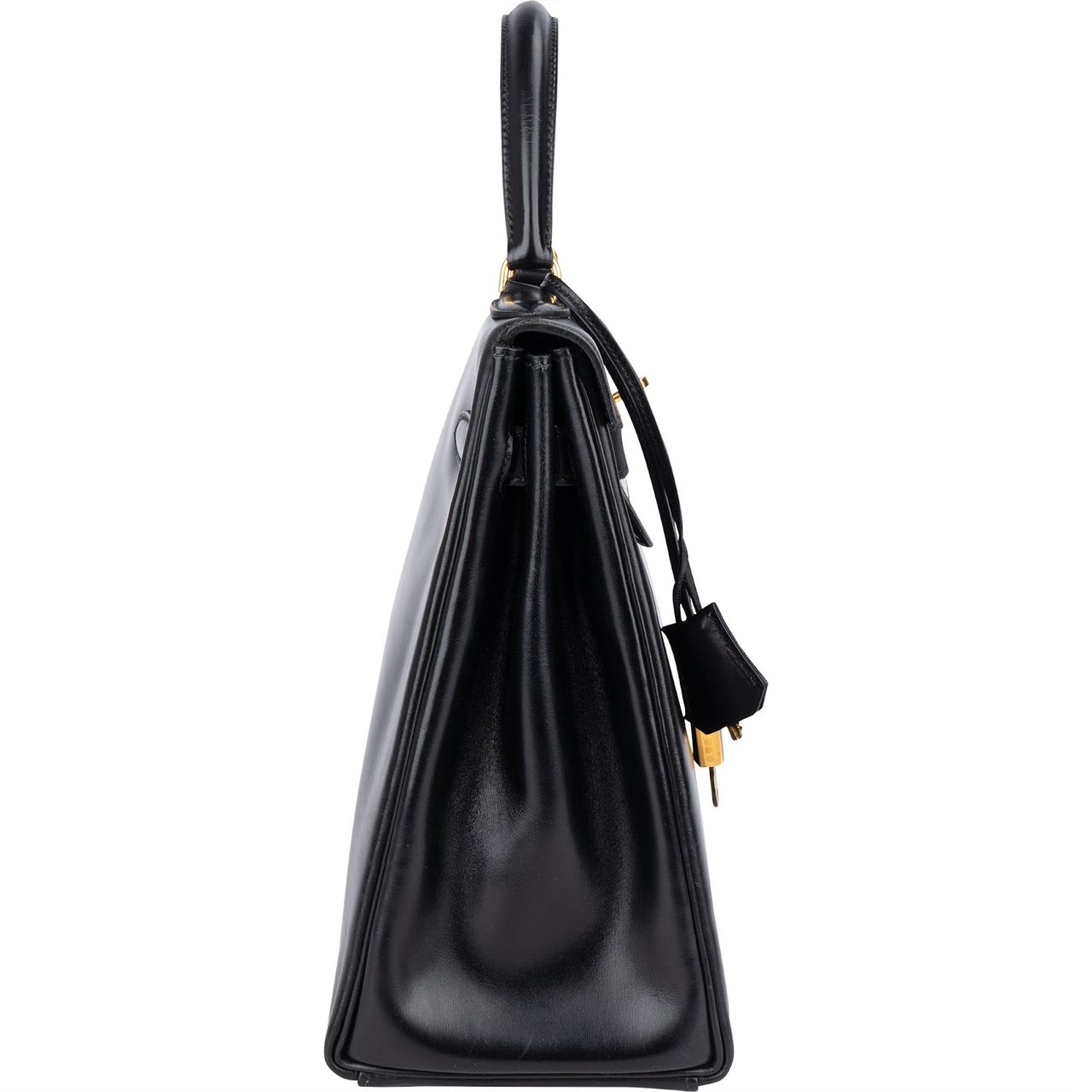 Hermès Hermès Box Calf Kelly Sellier 32 Handbag Zwart