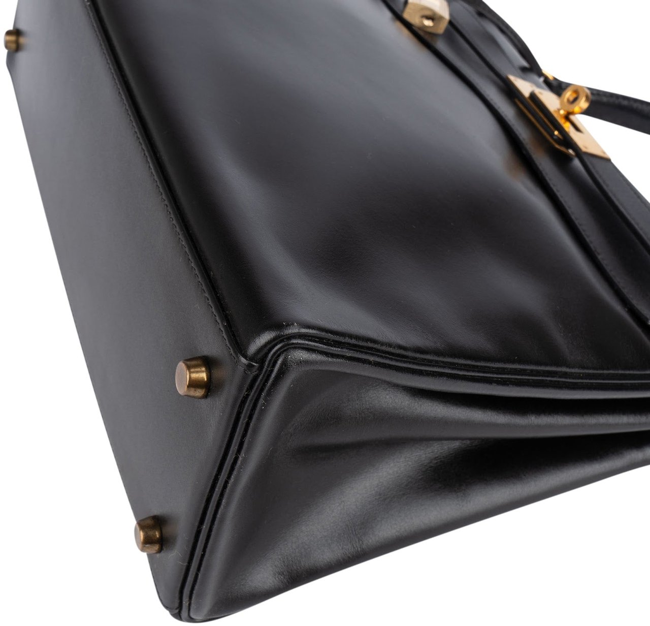 Hermès Hermès Box Calf Kelly Sellier 32 Handbag Zwart