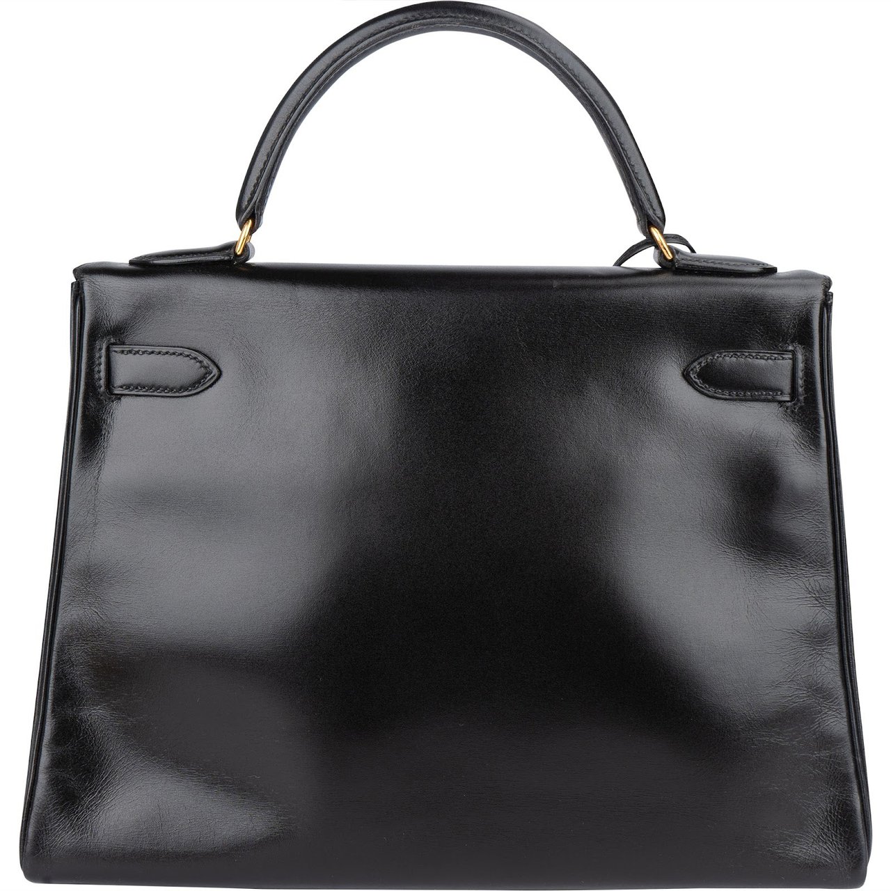 Hermès Hermès Box Calf Kelly Sellier 32 Handbag Zwart