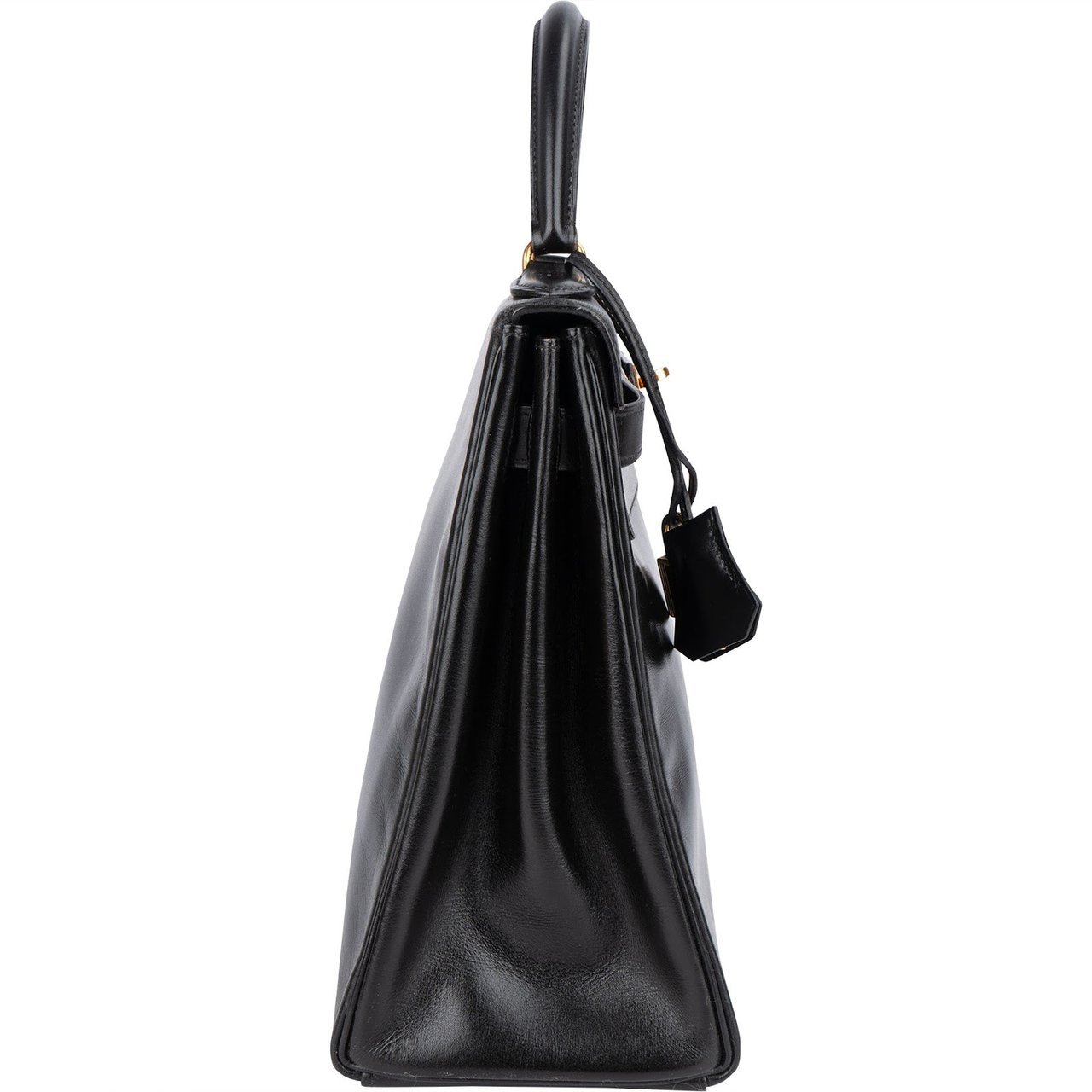 Hermès Hermès Box Calf Kelly Sellier 32 Handbag Zwart