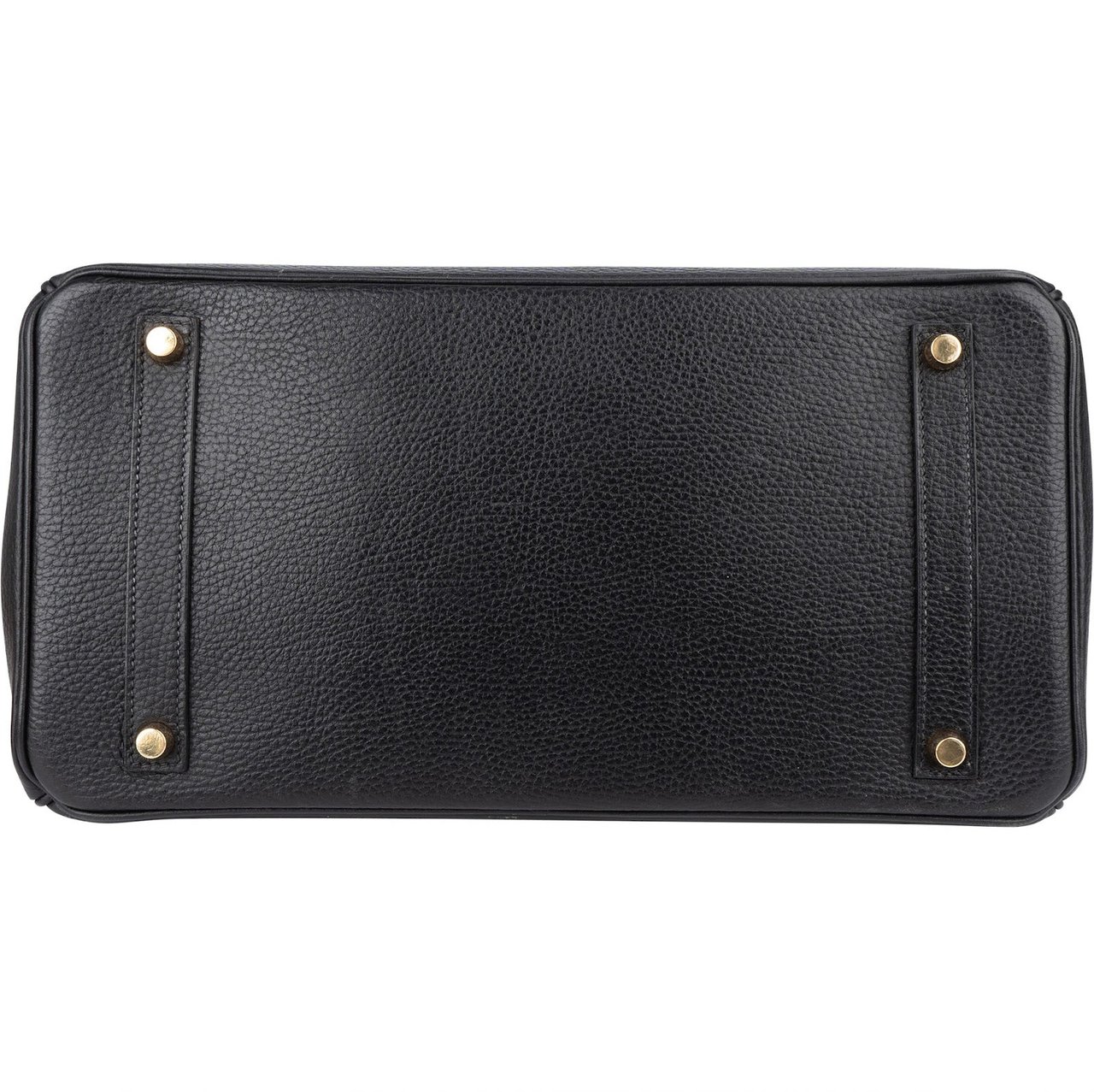 Hermès Hermès Noir Togo Birkin 35 Handbag Gold Hardware Zwart