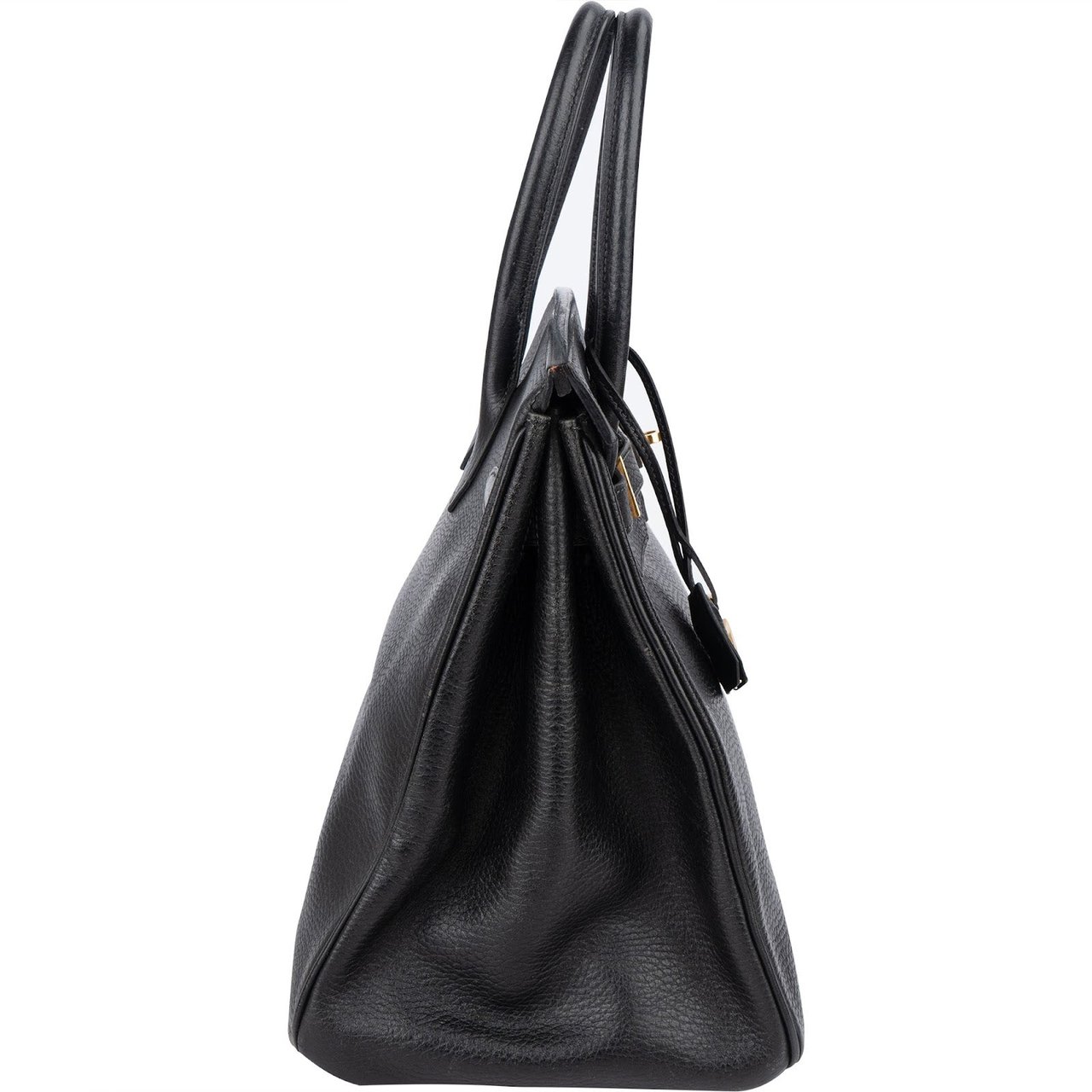 Hermès Hermès Noir Togo Birkin 35 Handbag Gold Hardware Zwart