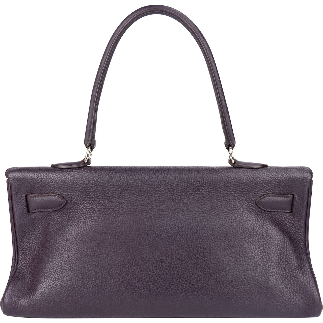 Hermès Hermès Raisin Clemence Leather Kelly 40 JPG Shoulder Bag Paars