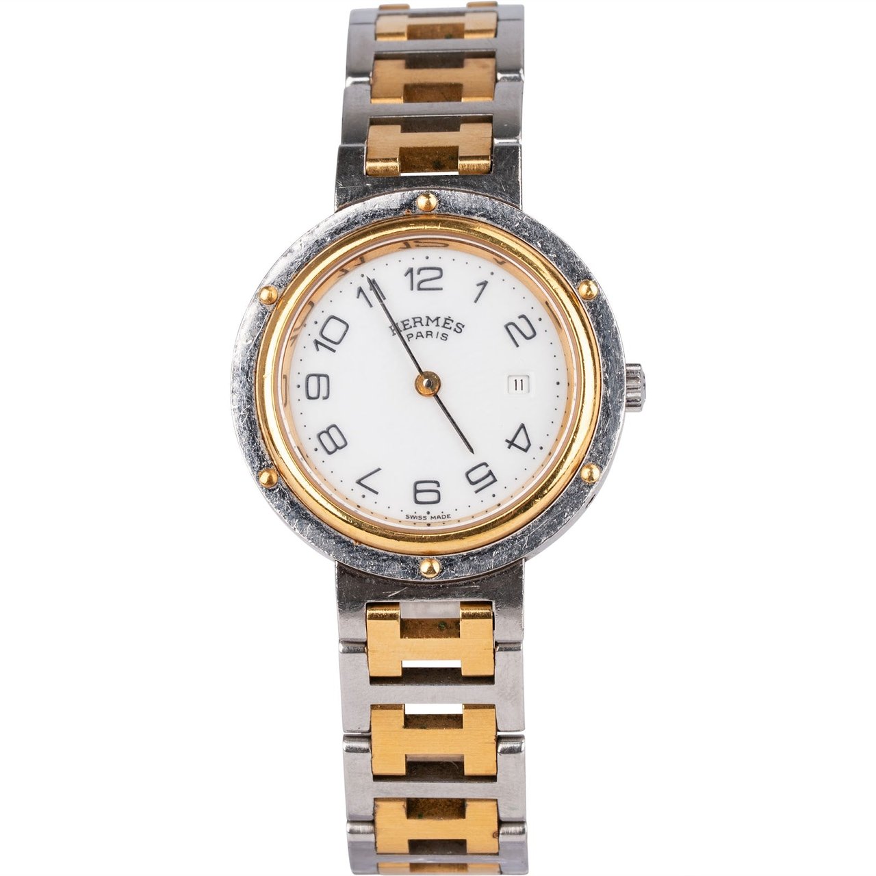 Hermès Hermès Bicolor Clipper Women Watch Divers