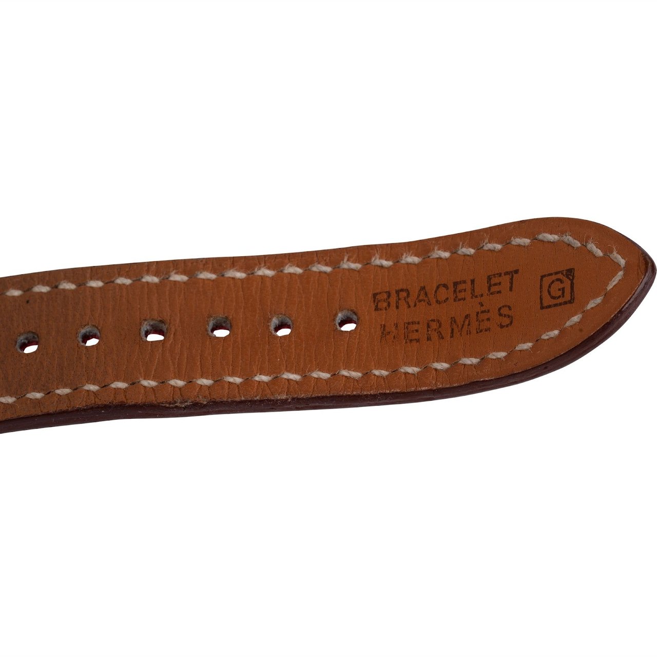 Hermès Hermès Silver Tone Heure H Women Watch HH1.210 Rood