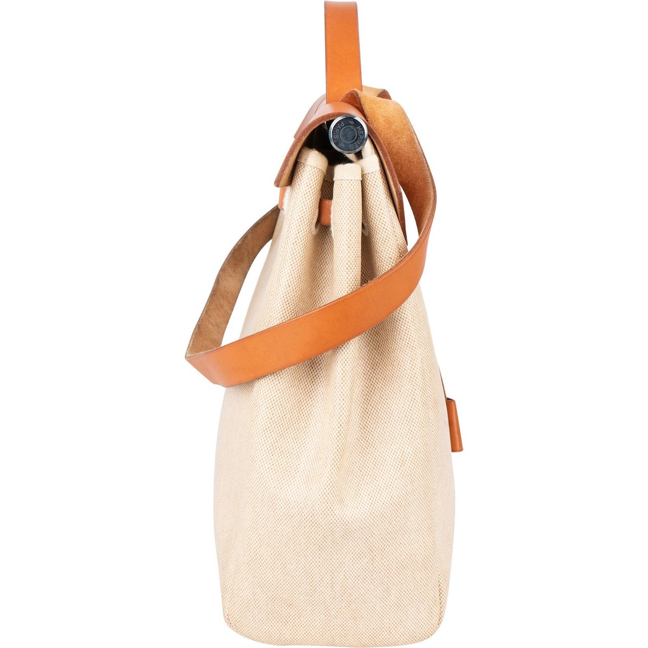 Hermès Hermès Classic Cotton Herbag 39 Handbag Beige