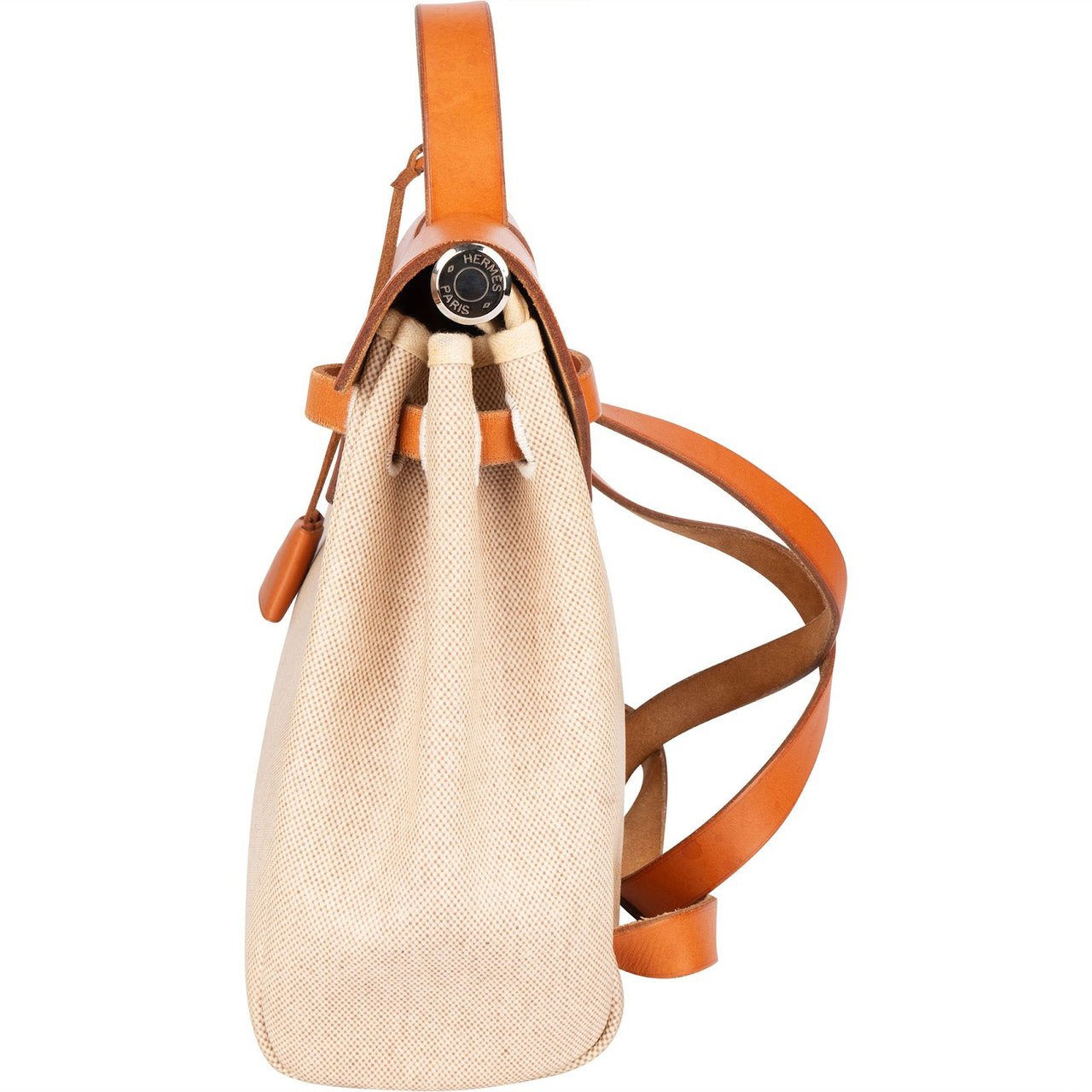 Hermès Hermès Classic Eolebag Herbag PM 2 in 1 Backpack Beige