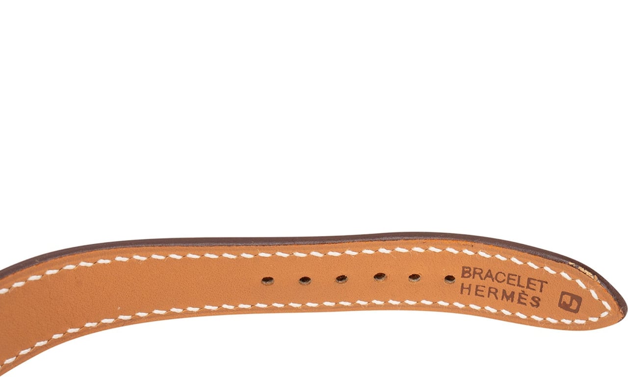 Hermès Hermès Gold Tone Heure H RS1.201 Watch Goud