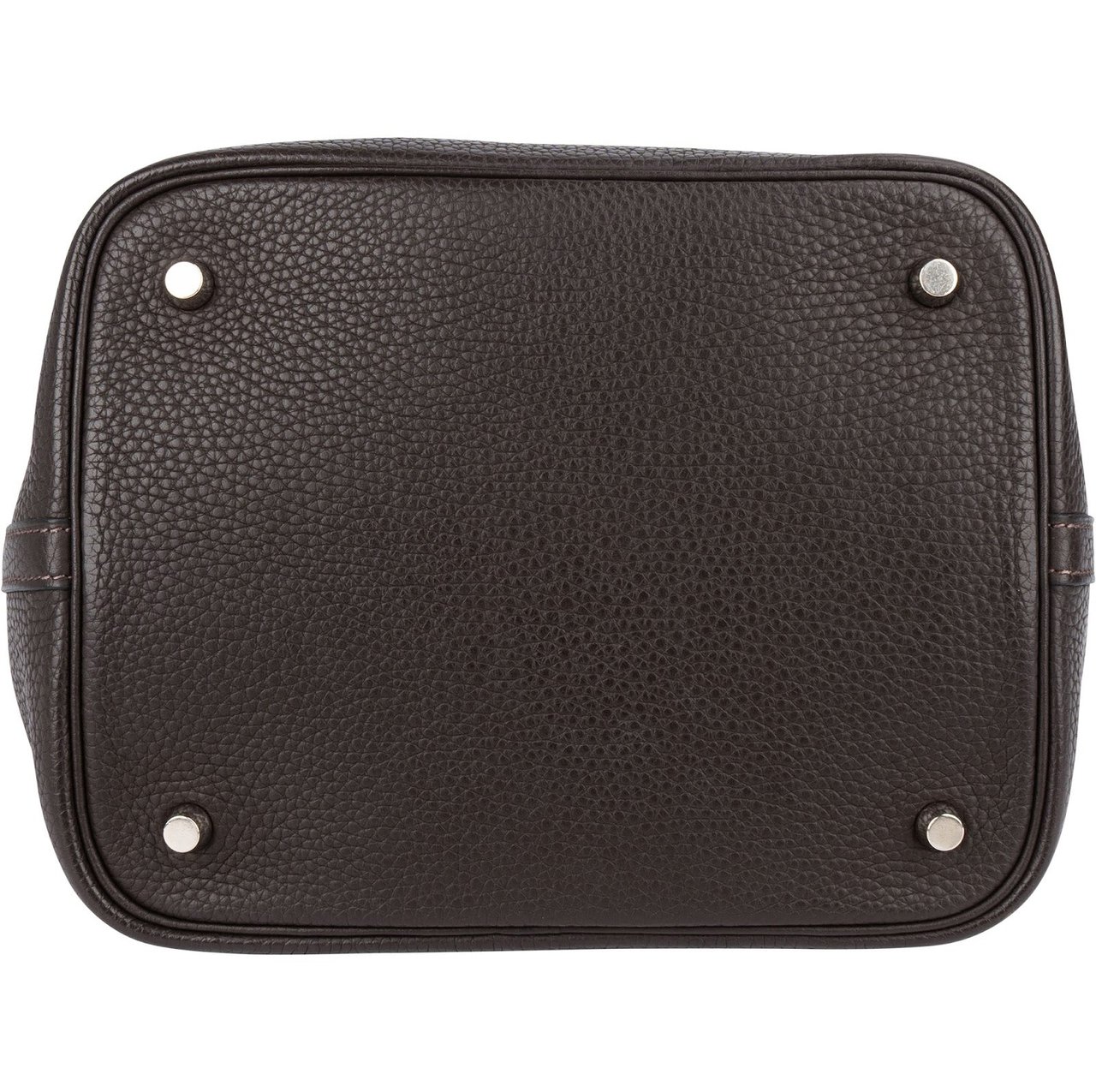 Hermès Hermès Brun Clemence Picotin Lock 22 (MM) Handbag Bruin