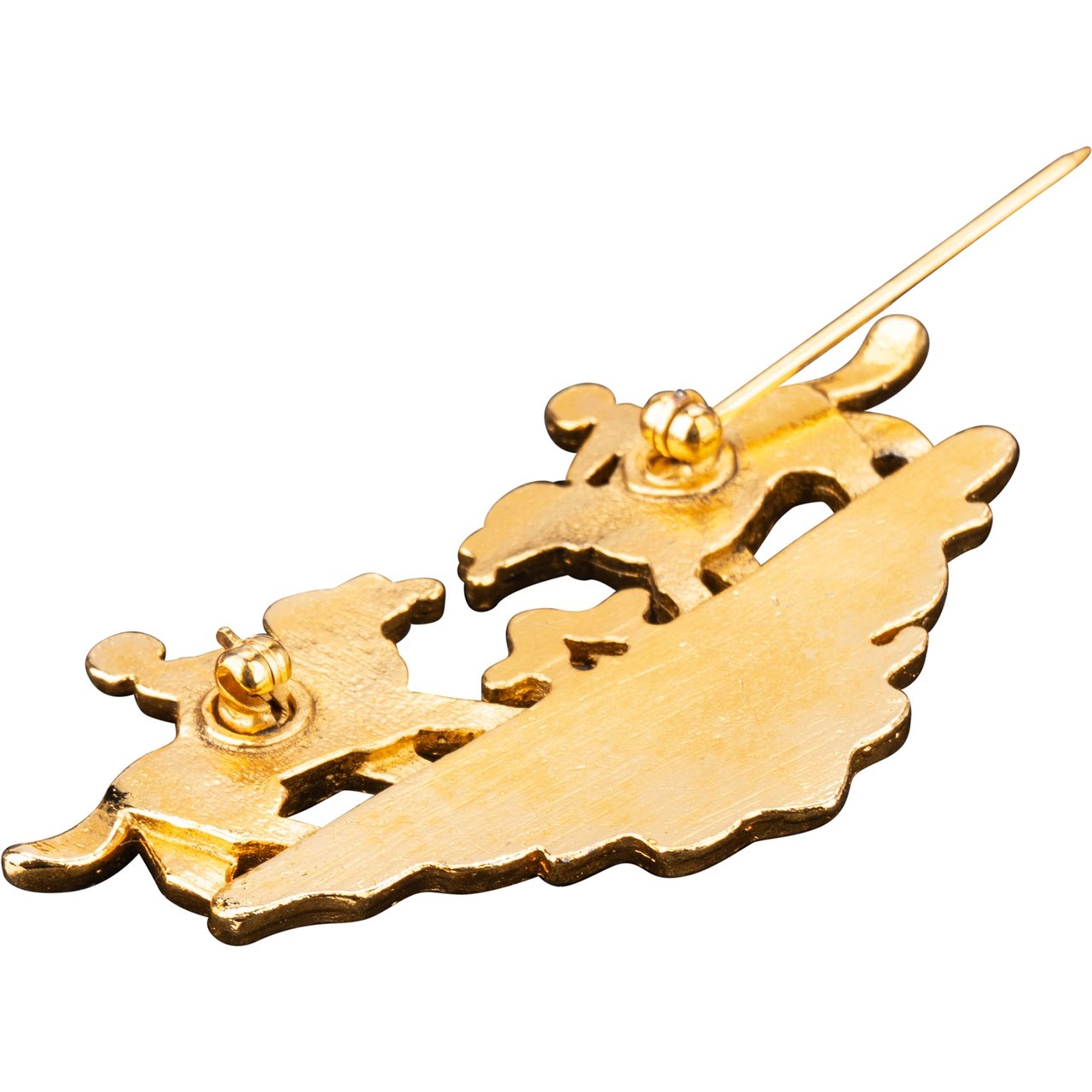 Hermès Hermès Early Girl & Dog Emaille Brooch Divers