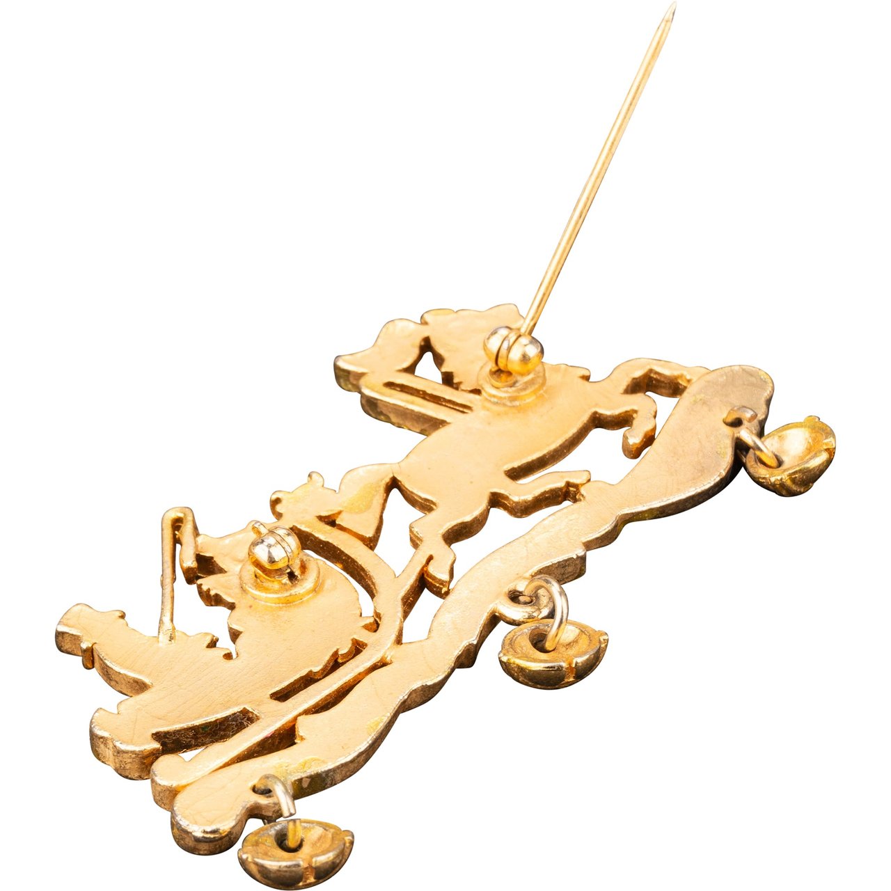 Hermès Hermès Early Ponytail Emaille Brooch Divers