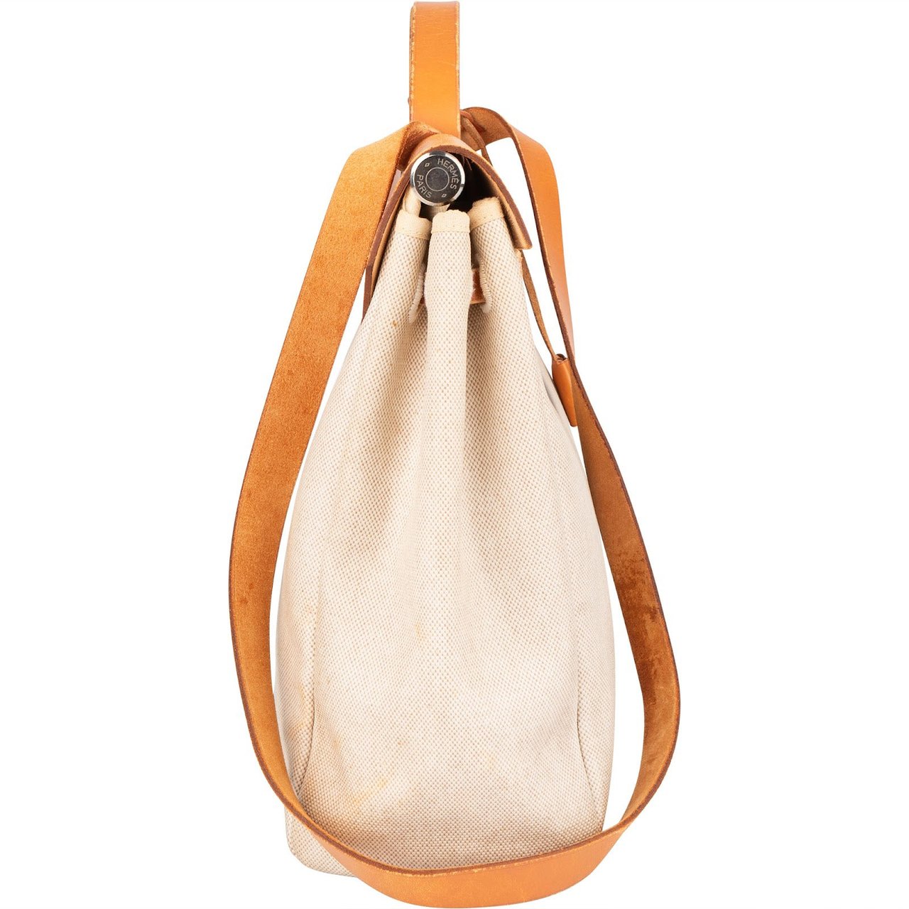 Hermès Hermès Classic Cotton Herbag 39 Handbag Beige