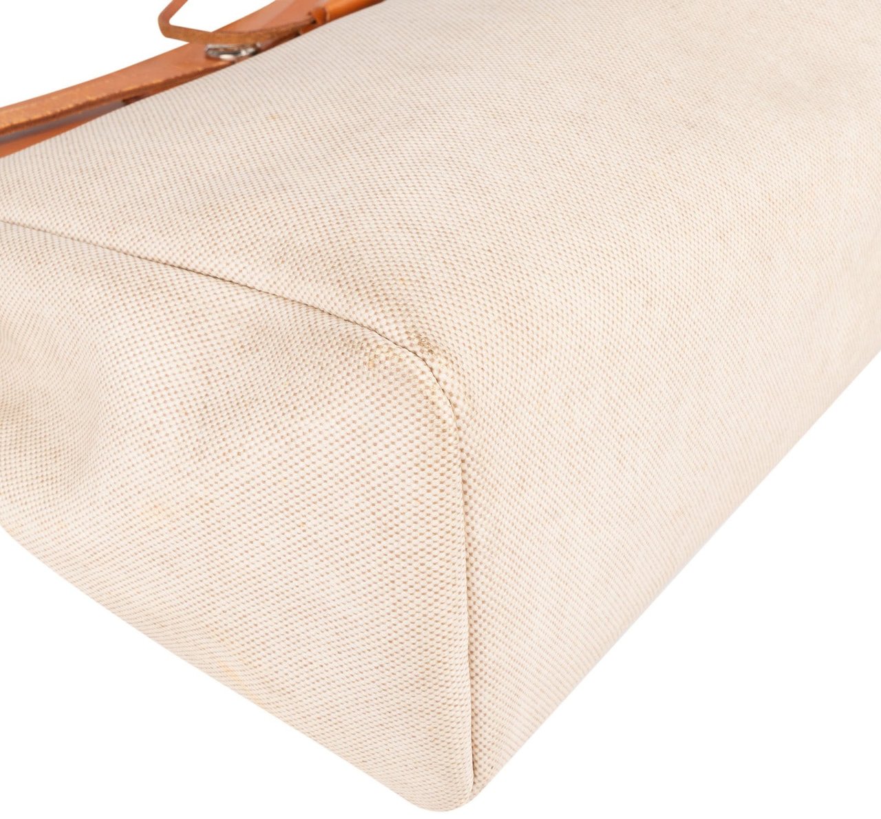 Hermès Hermès Classic Cotton Herbag 39 Handbag Beige