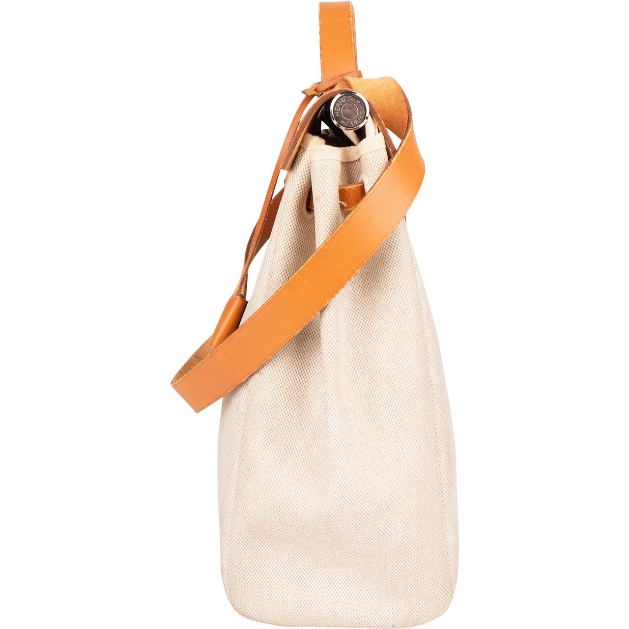 Hermès Hermès Classic Cotton Herbag 39 Handbag Beige