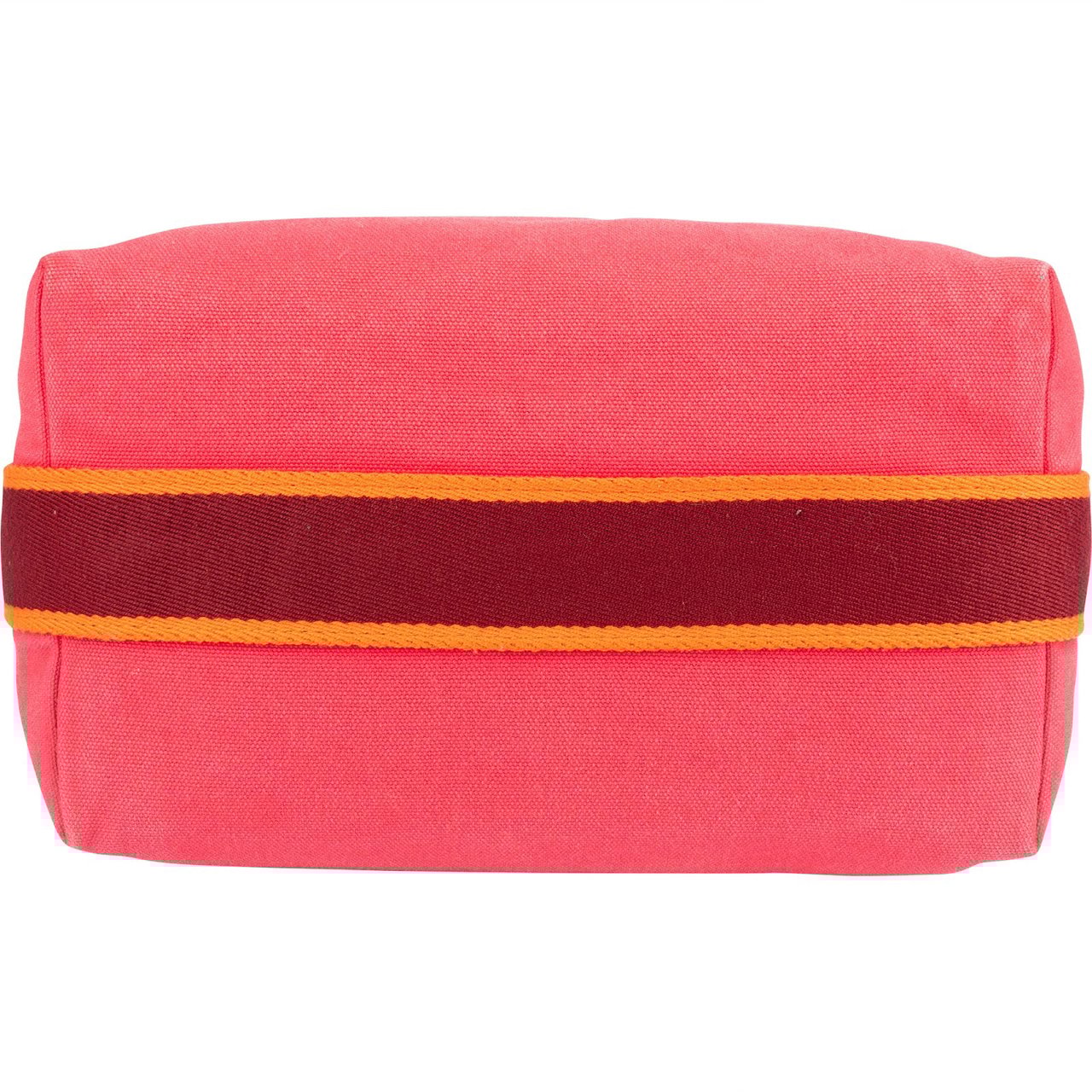 Hermès Hermès Canvas Bride-a-Brac Case Toiletry Bag Rood