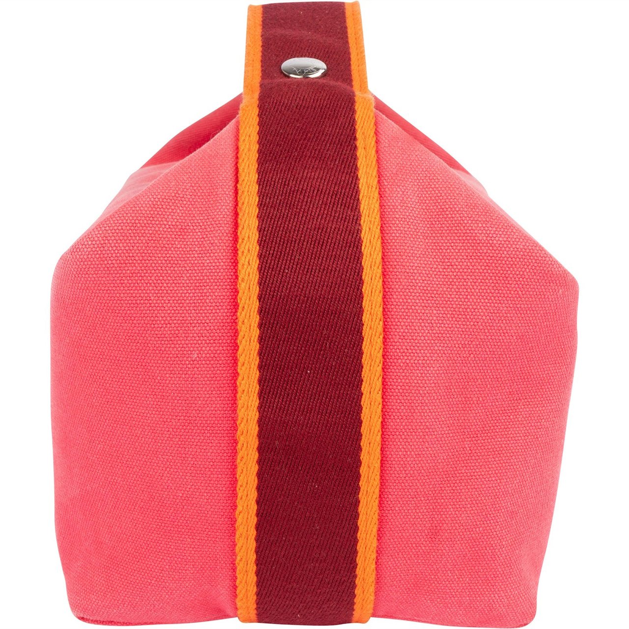 Hermès Hermès Canvas Bride-a-Brac Case Toiletry Bag Rood