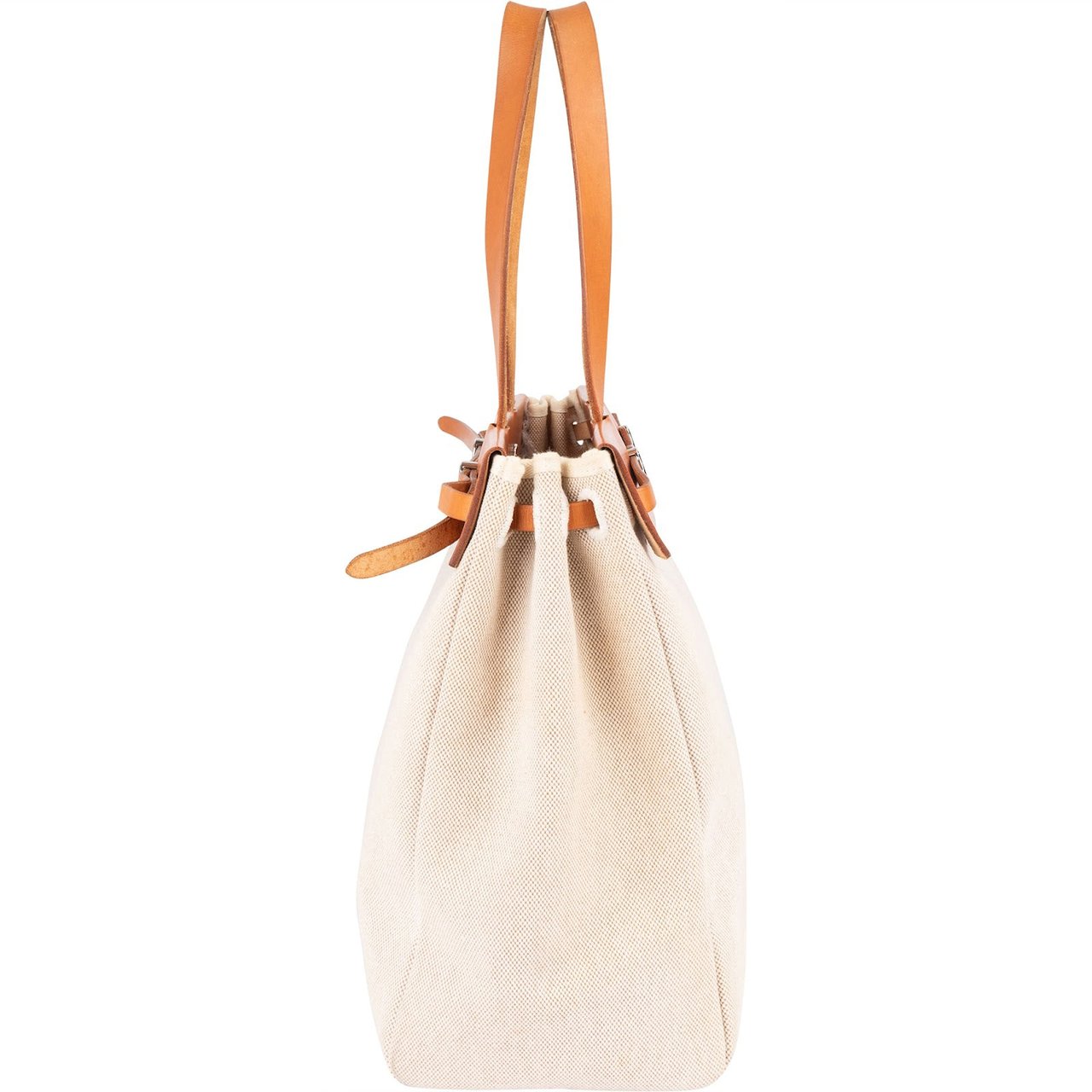 Hermès Hermès Classic Cotton Cabas GM Handbag Beige