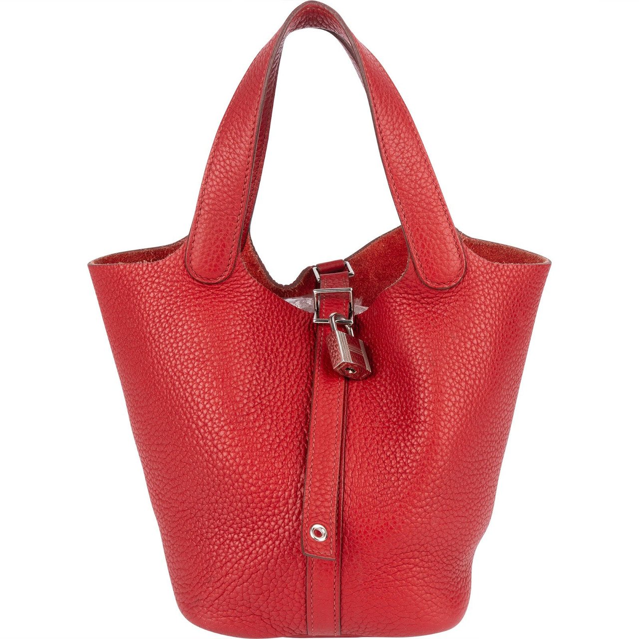 Hermès Hermès Taurillon Clemence Picotin Lock 18 Handbag Rood