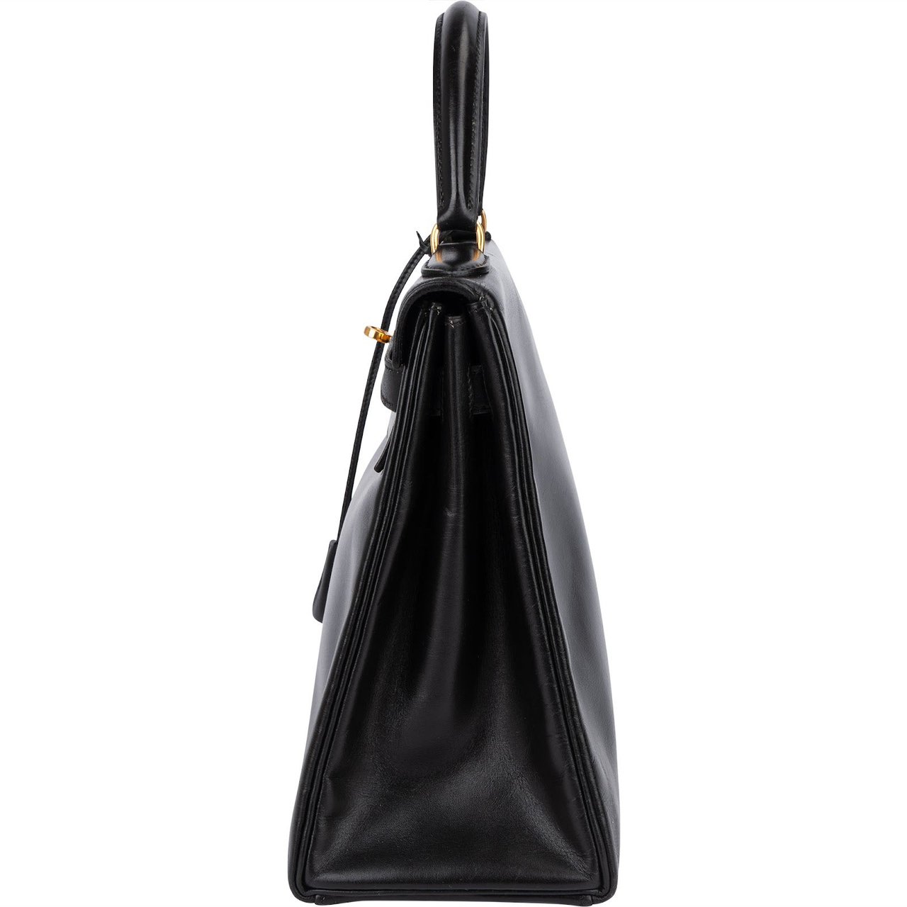 Hermès Hermès Box Calf Kelly 32 Handbag Zwart