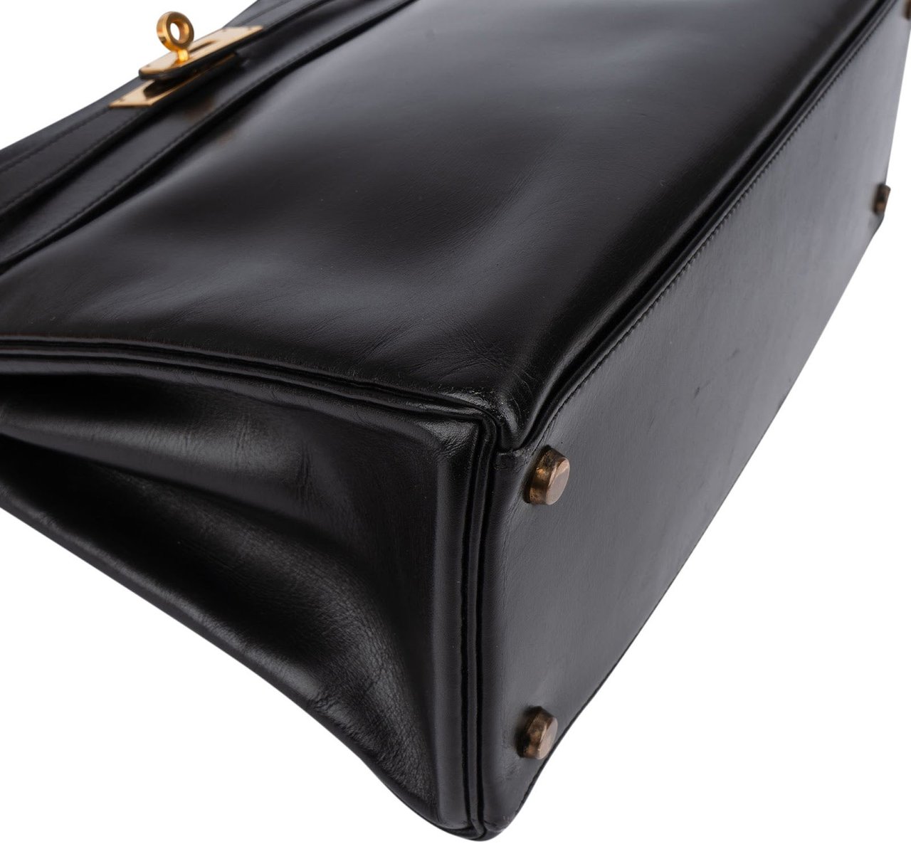 Hermès Hermès Box Calf Kelly 32 Handbag Zwart