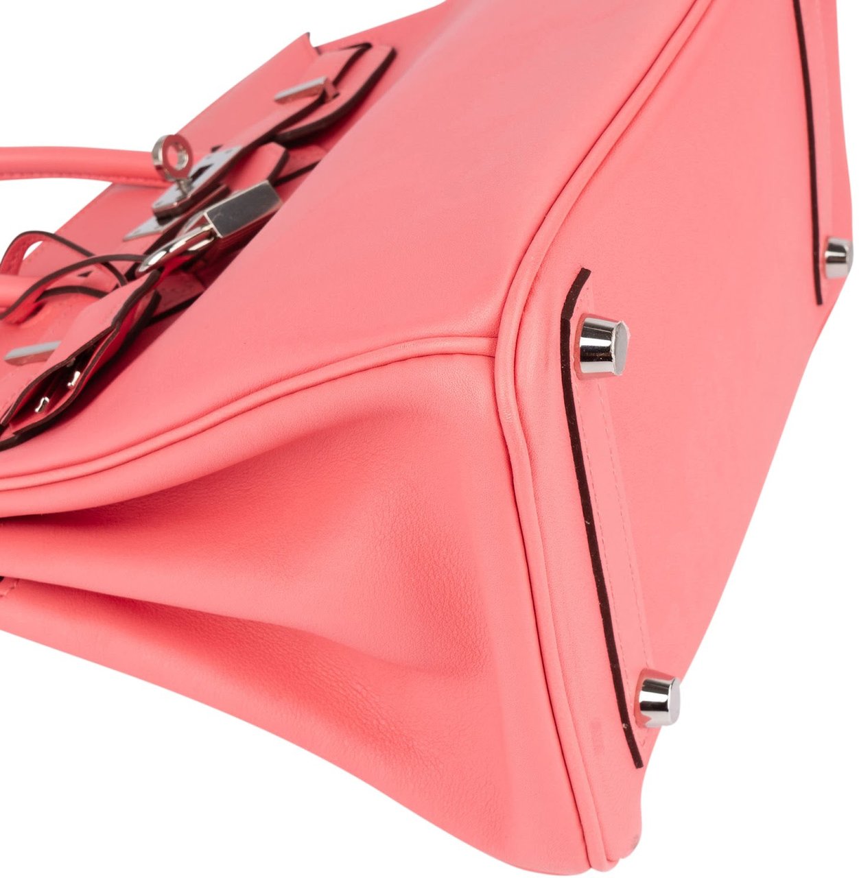 Hermès Swift Rose Azalee Birkin 25 Handbag Roze