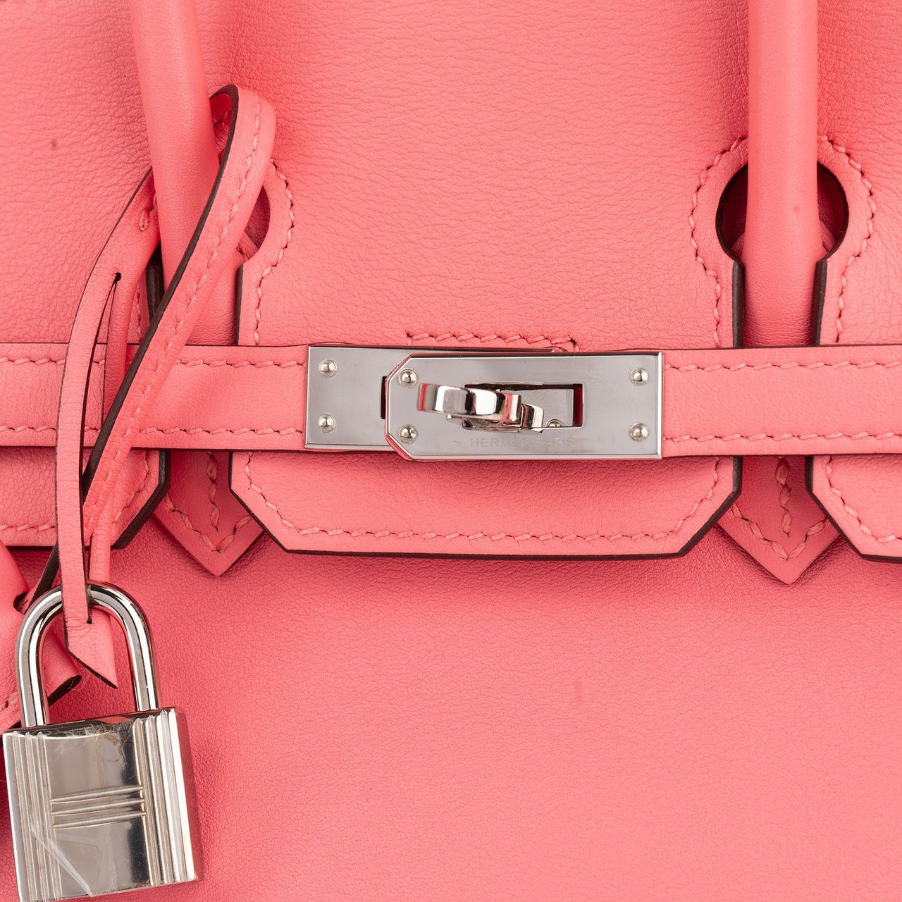 Hermès Swift Rose Azalee Birkin 25 Handbag Roze