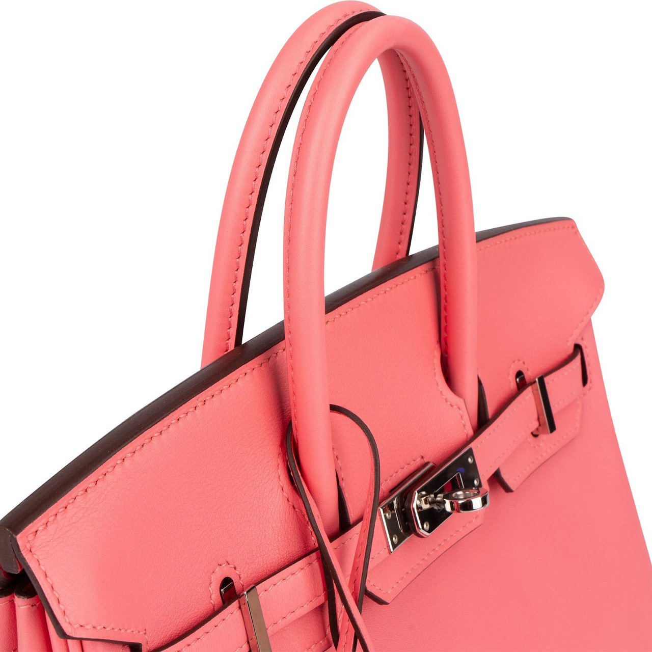 Hermès Swift Rose Azalee Birkin 25 Handbag Roze