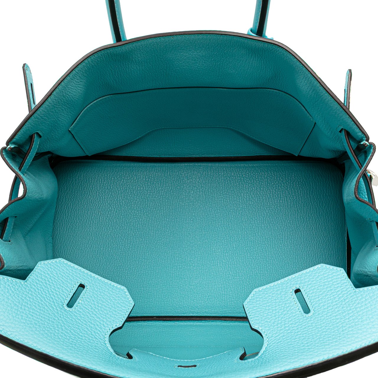 Hermès Togo Birkin Retourne 35 Blauw