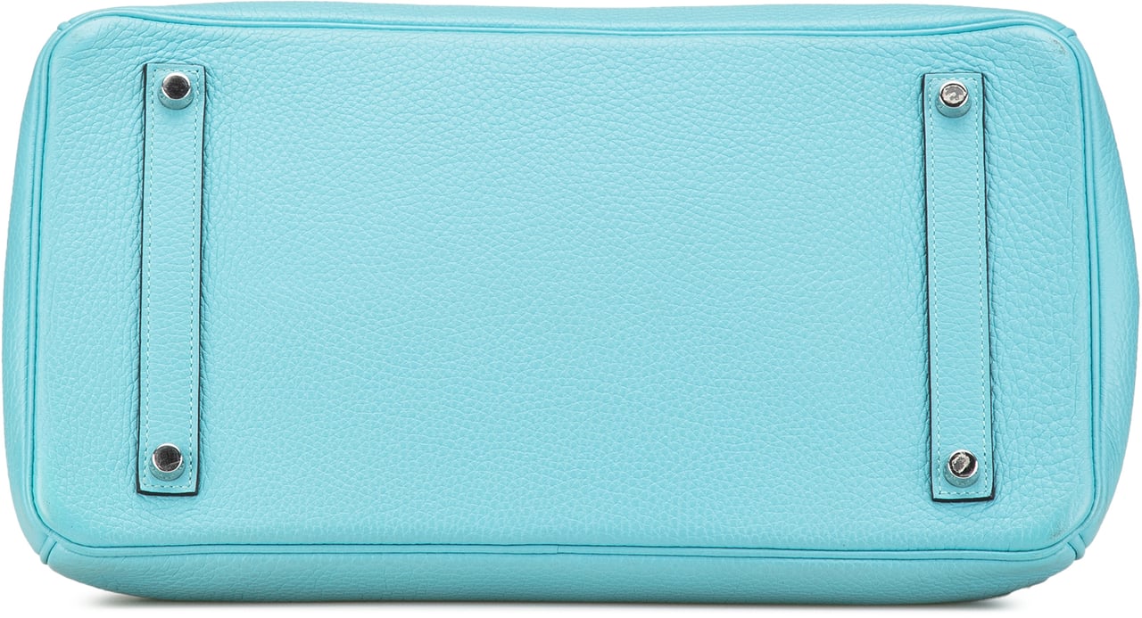 Hermès Togo Birkin Retourne 35 Blauw